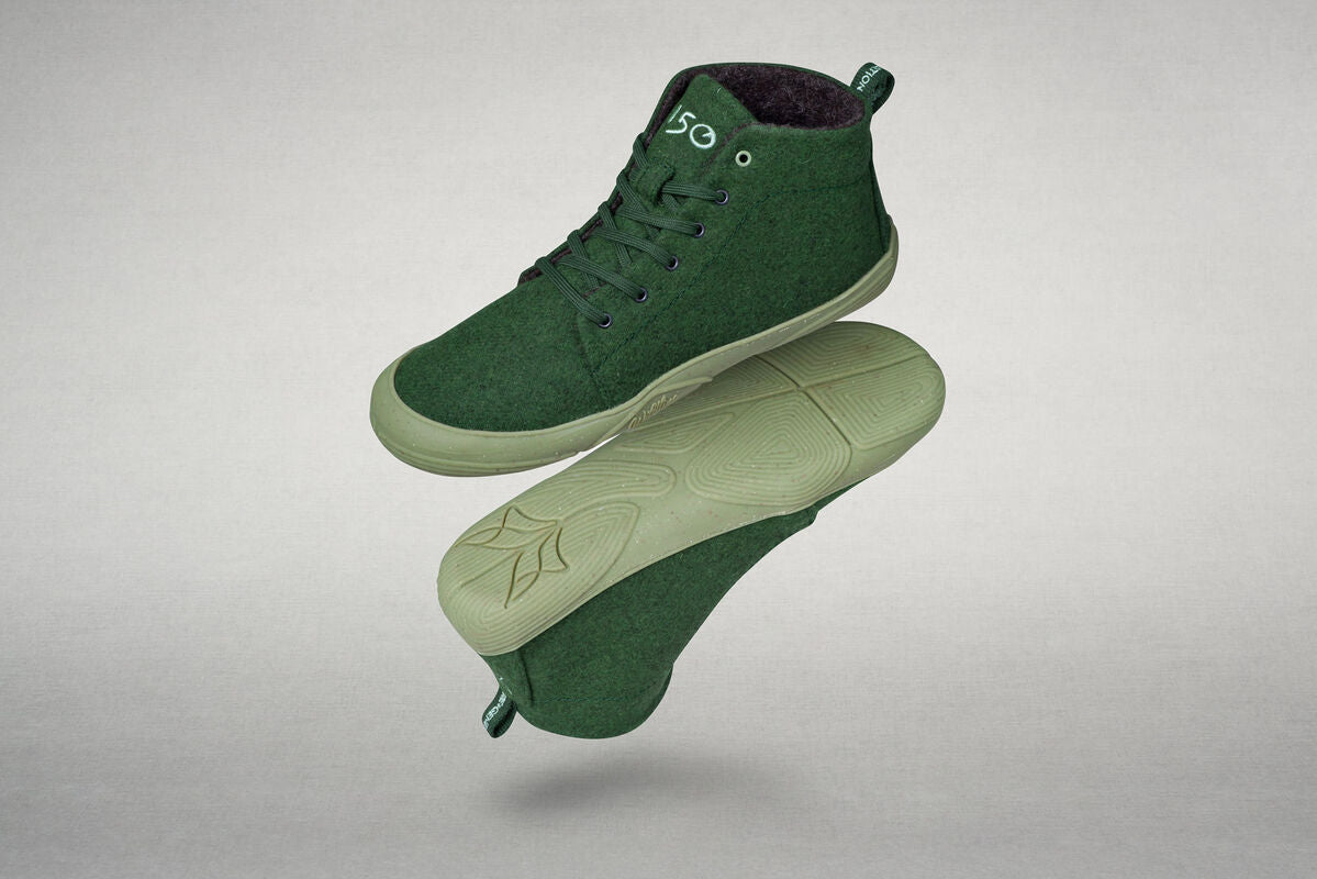 Wildling Shoes Atento scarpe EU 42 lana verde calda