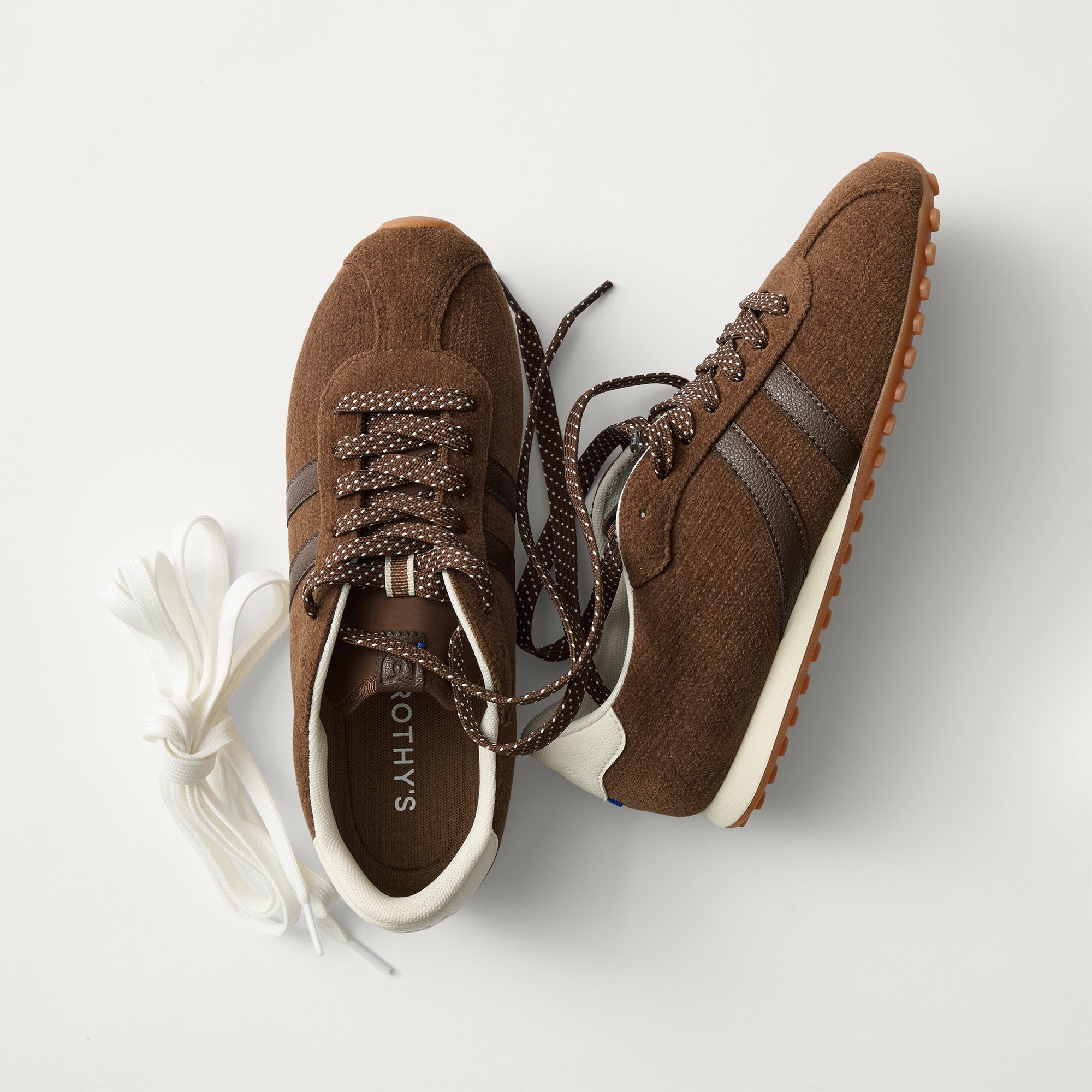 Rothy's The Ivy Sneaker sneakers donna ReVelvet Cinnamon marrone