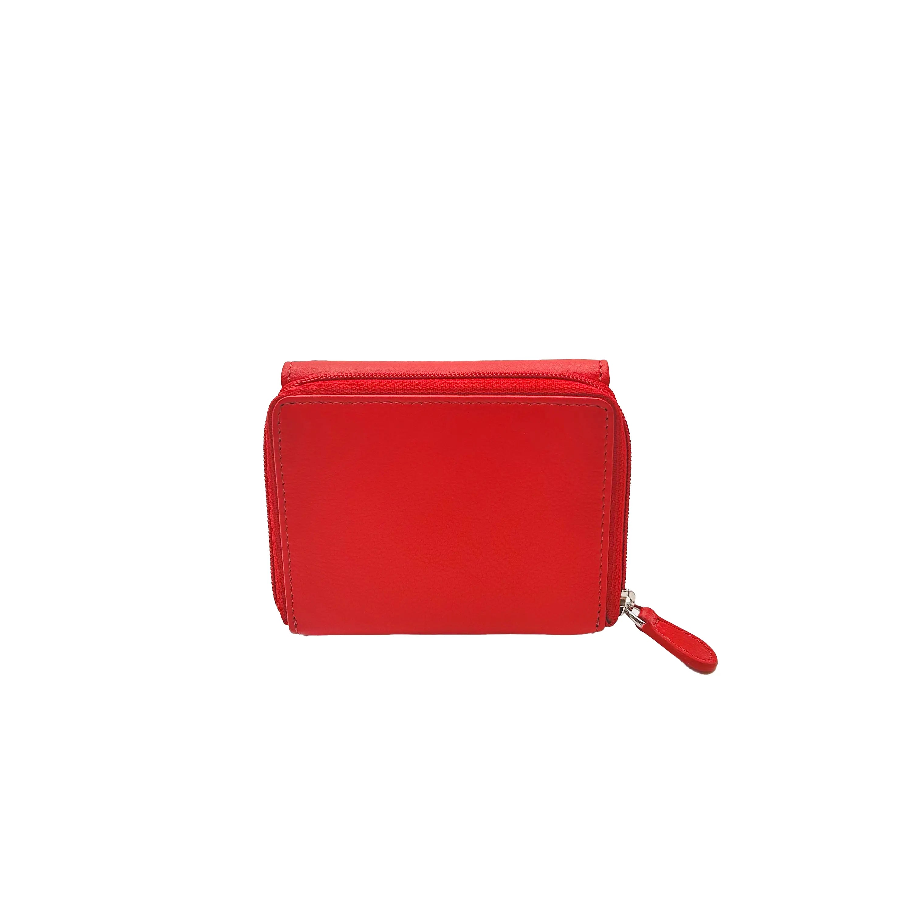 Sandro Barbera 8846 portafoglio donna piccolo rosso blu
