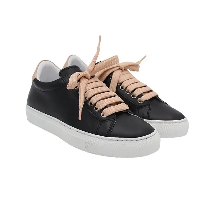 Sandro Barbera & Figli VA9 Basic sneakers donna neronude pelle