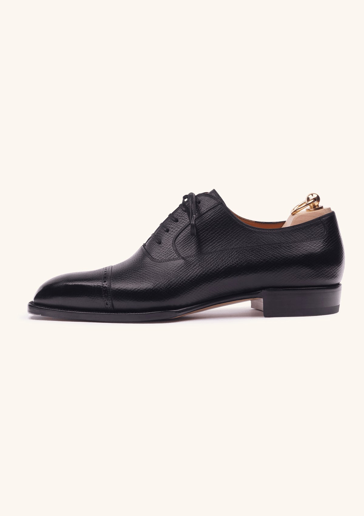 Stefano Bemer Oxfords T6451 stringate nere brogue pelle