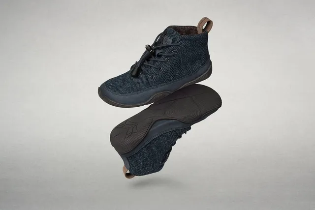 Wildling Low Cut Nessie Refoxed scarpe lana blu bimbo