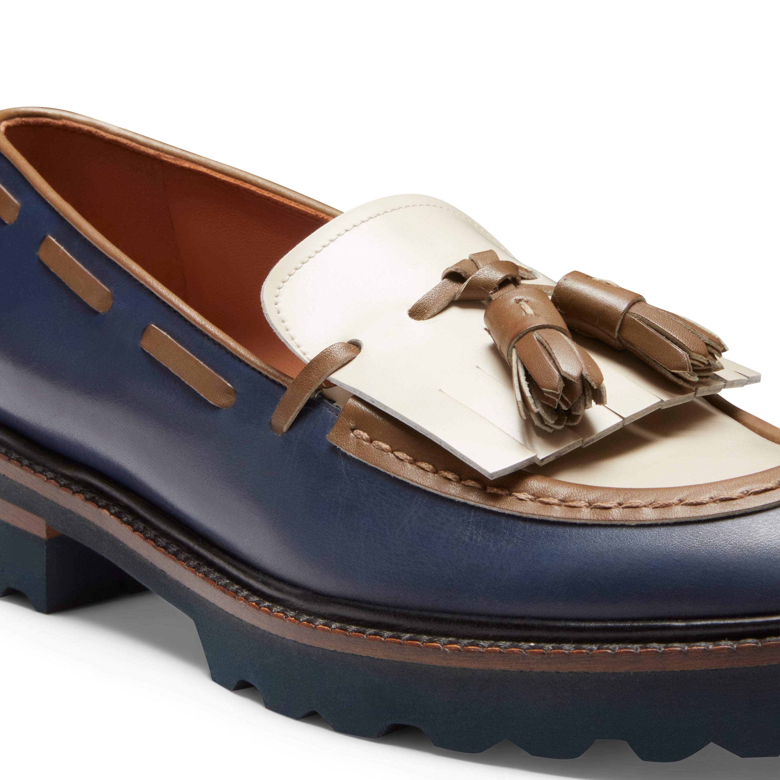 F.lli Rossetti Brera 68287 mocassino donna navy nappine