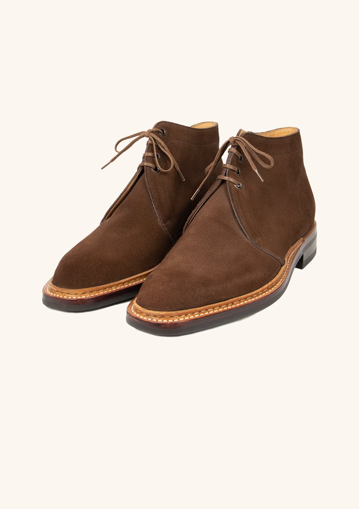 Stefano Bemer Boots chukka scamosciato marrone