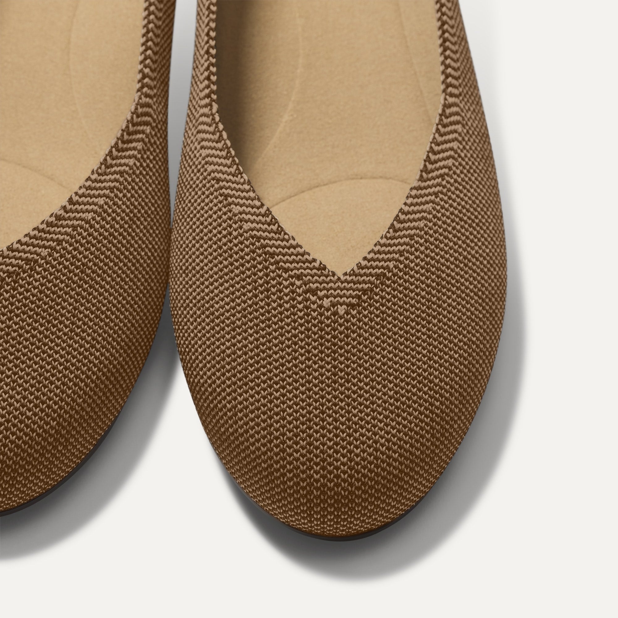 Rothy's The Daily Flat ballerine Minx marrone comode