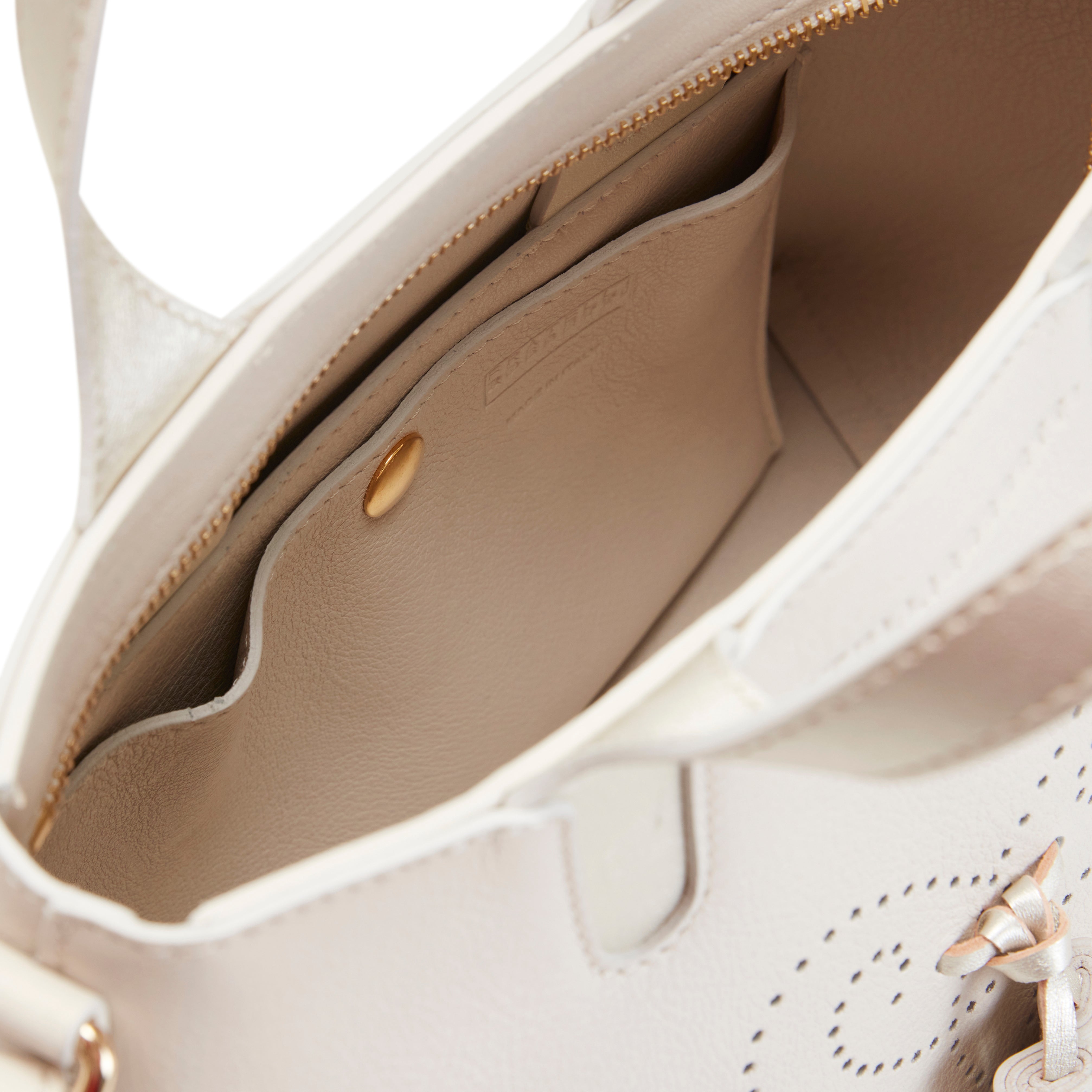 F.lli Rossetti Hobo Tote Bag Pelle Latte Tracolla