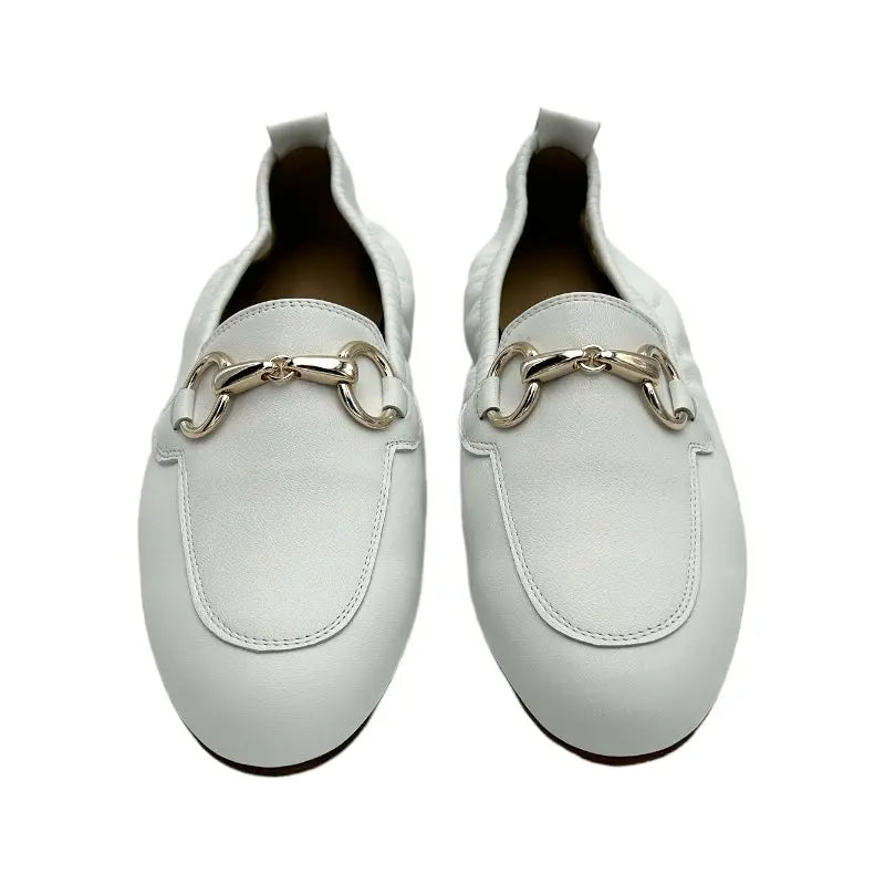 Sandro Barbera 4003 Mocassini Donna Nappa Latte