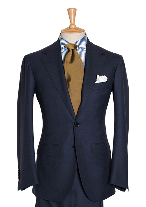 Stefano Bemer Suits SV1001 abito lana blu 50