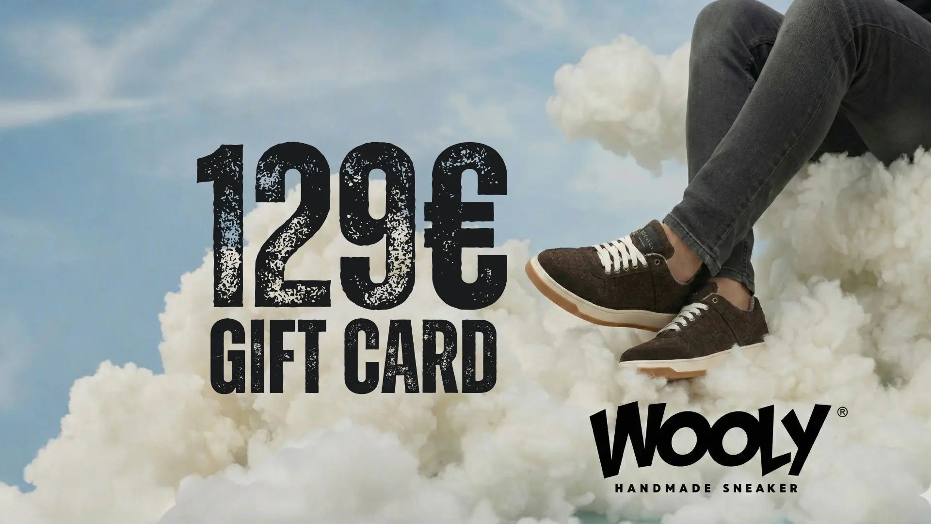 Wooly Gift Card buono regalo sneakers 129 euro made in Italy