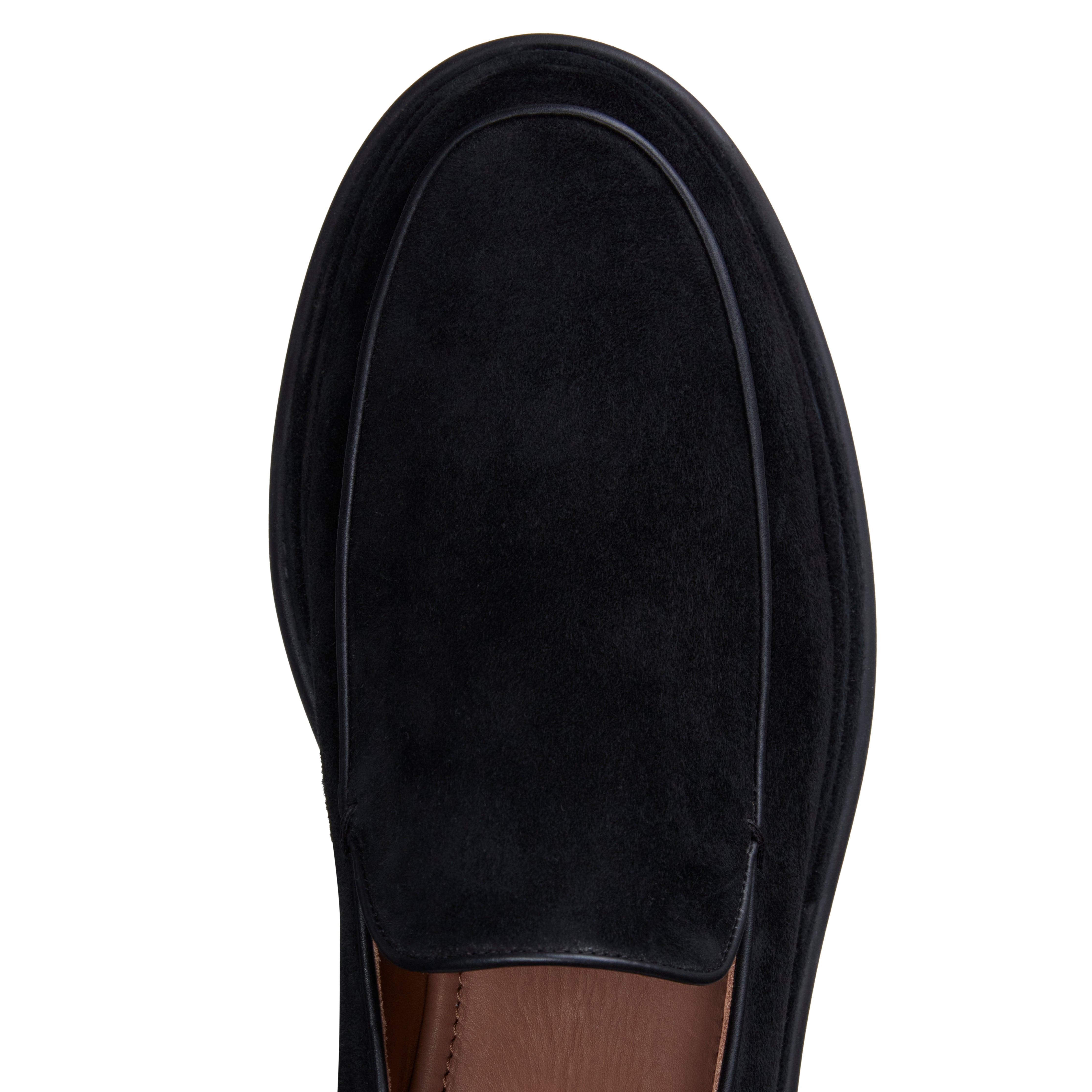 F.lli Rossetti 14894 Mocassino Suede Nero Uomo
