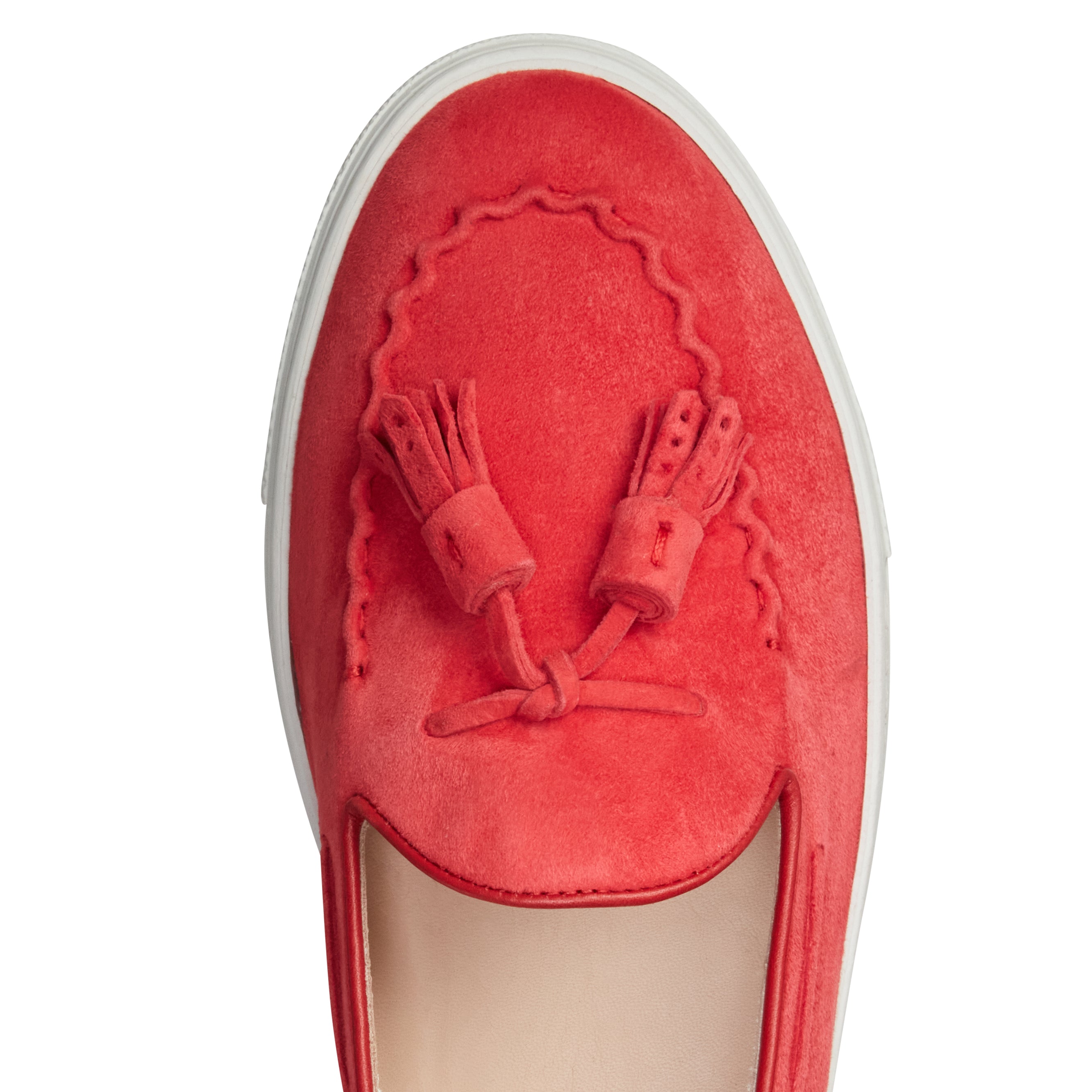 F.lli Rossetti Brera Sport 77078 mocassino donna rosso suede