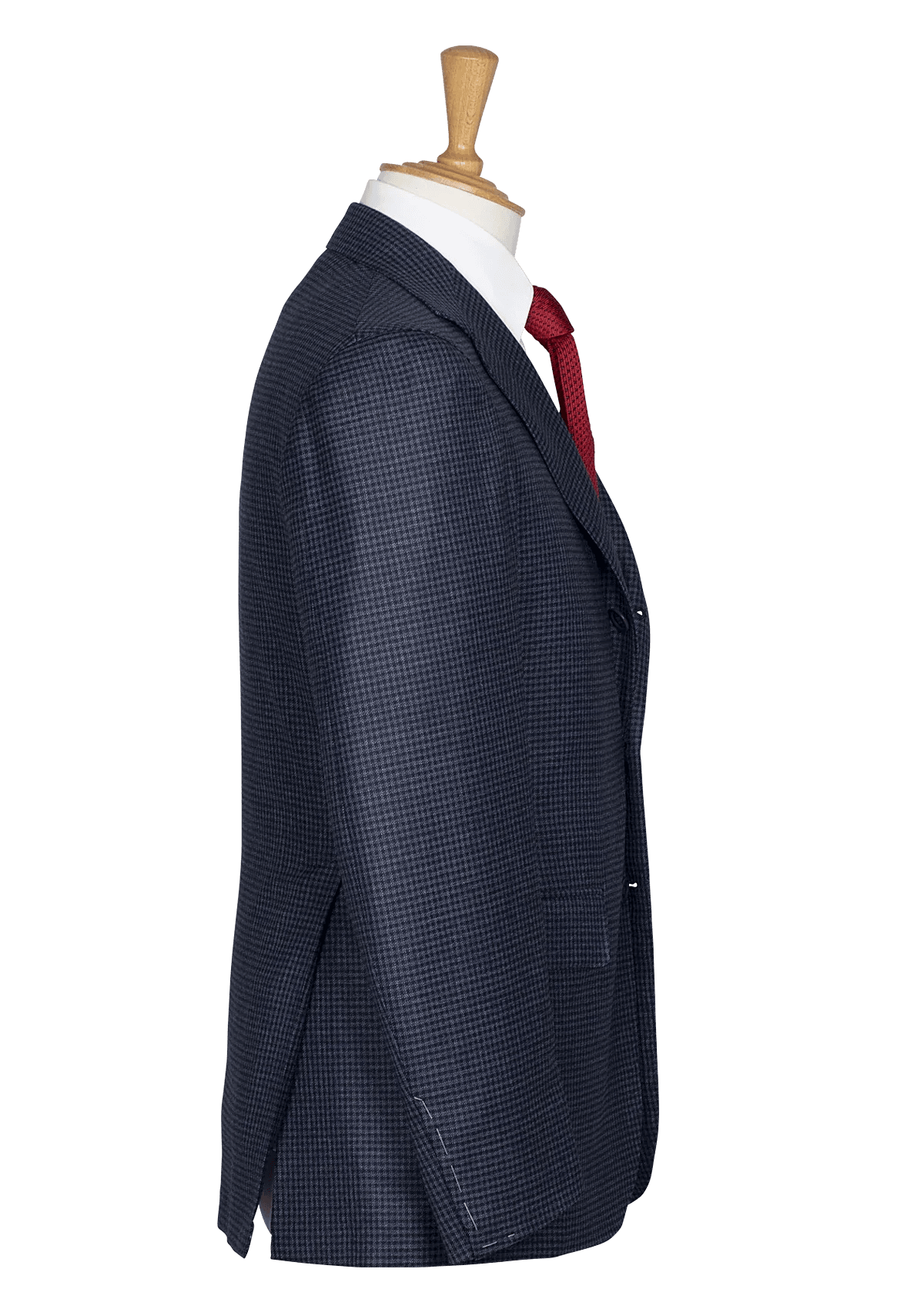 Stefano Bemer Blazers SV2075 blazer lana blu houndstooth