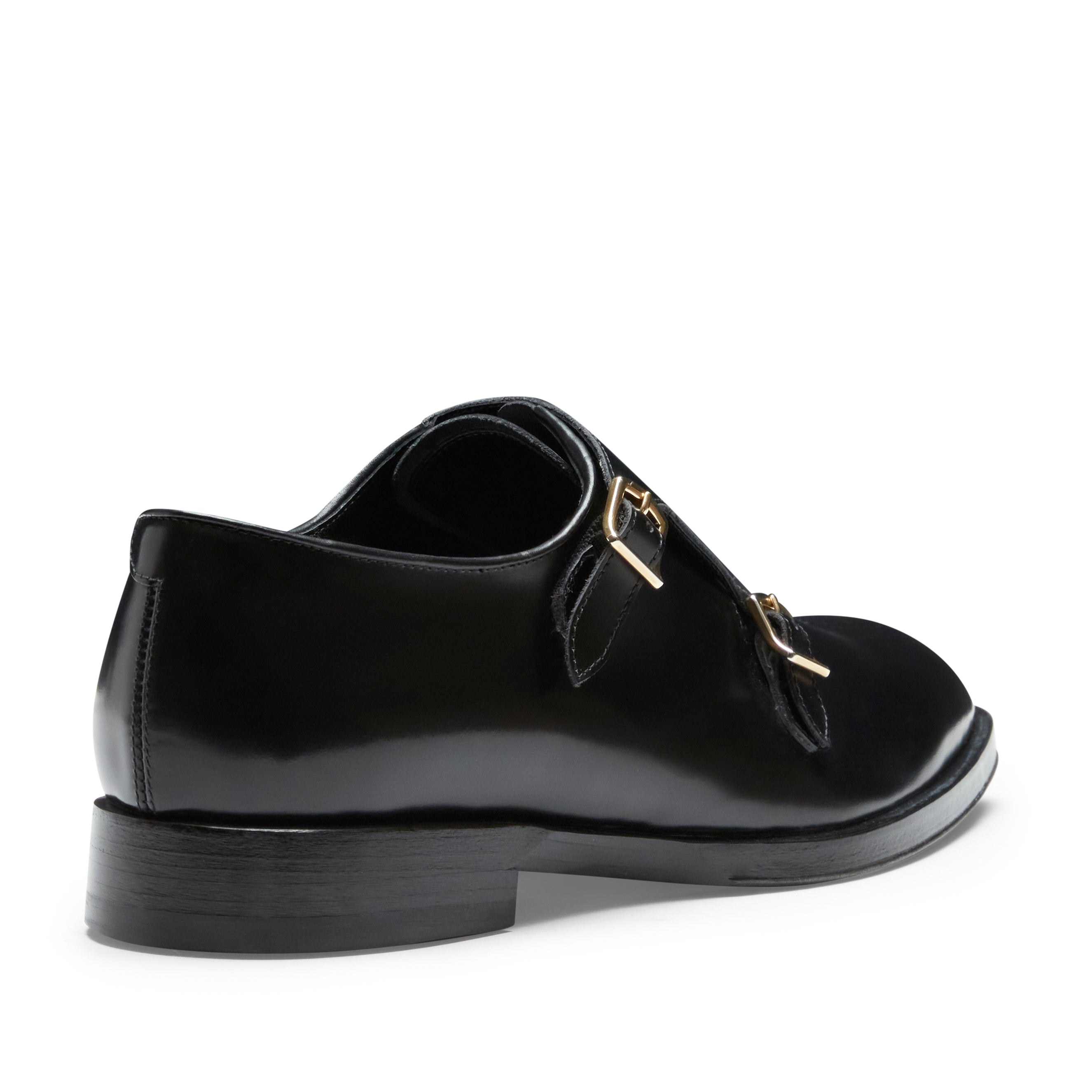 F.lli Rossetti 68312 derby donna nero pelle doppia fibbia