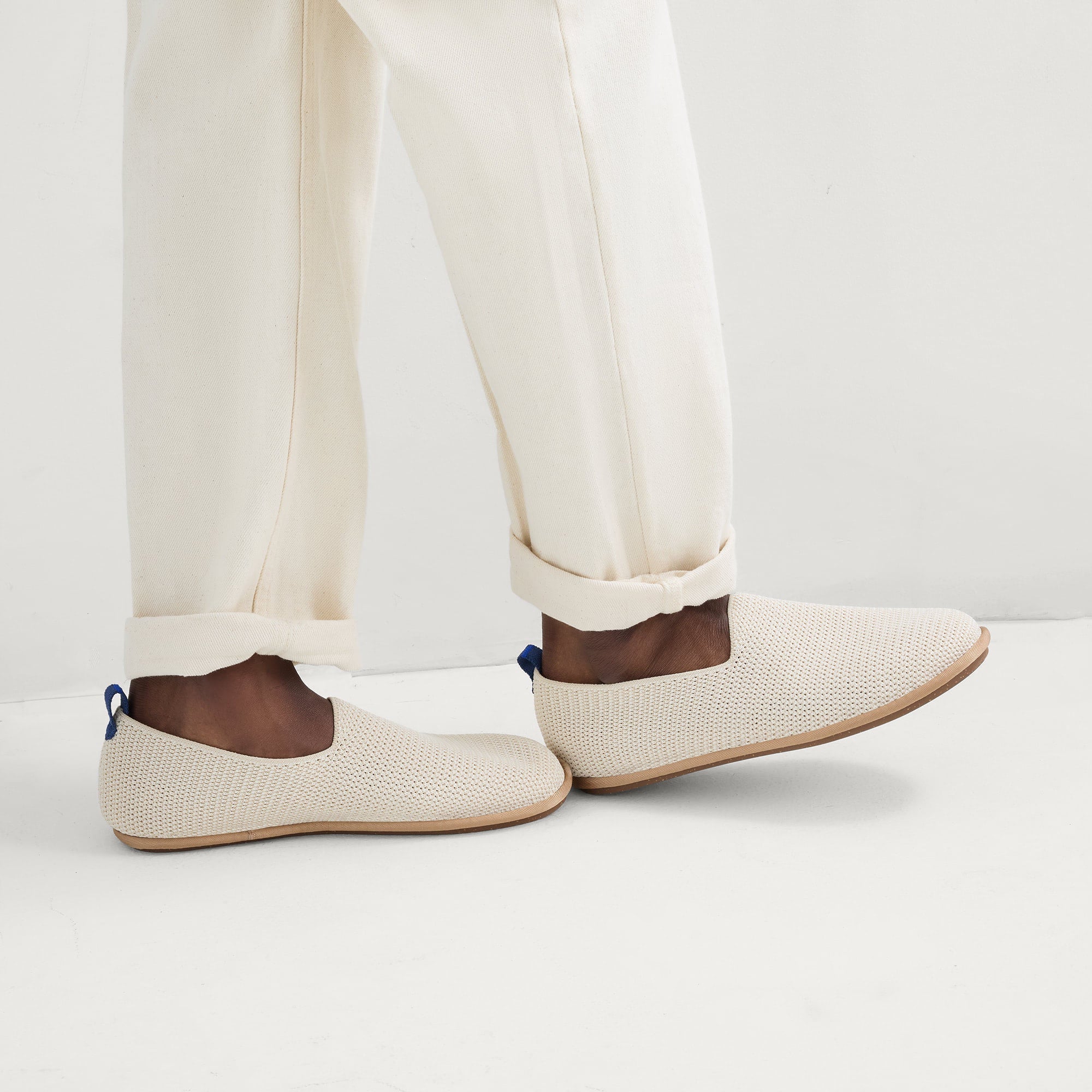 Rothy's The Men's Cruiser Loafer mocassini Pebble avorio leggeri
