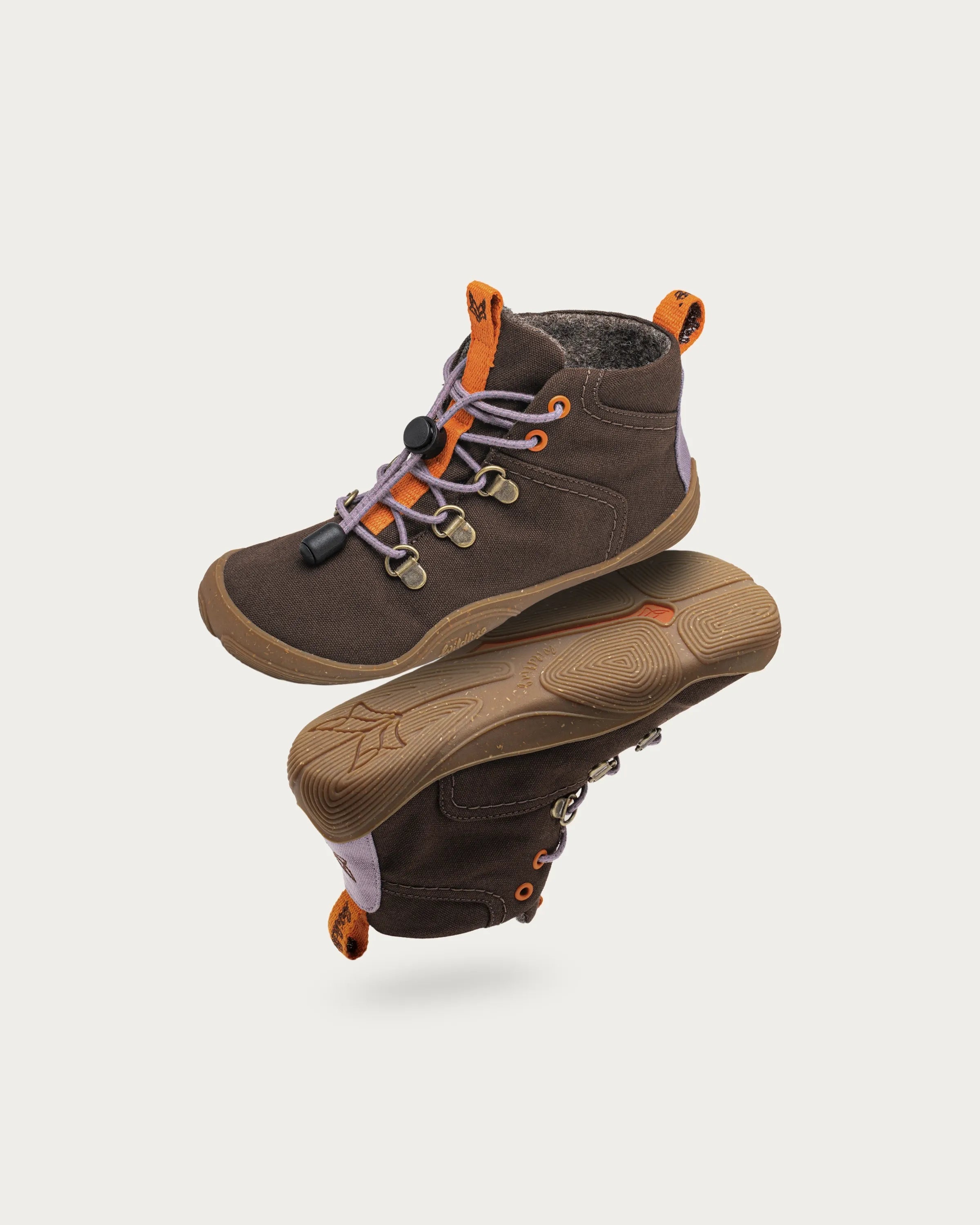 Wildling Shoes Tejo chocolate scarpe alte marrone invernali