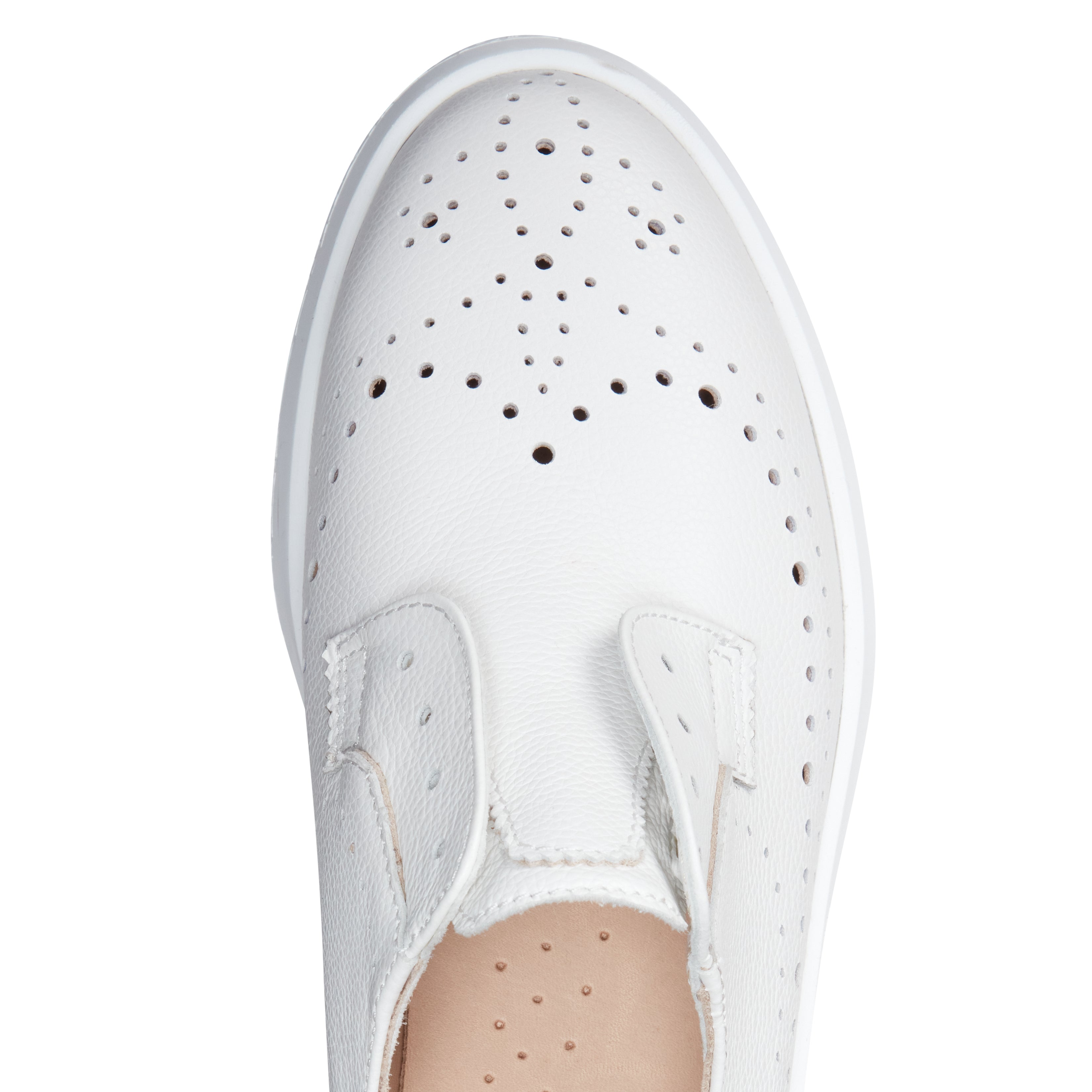 F.lli Rossetti One 77098 sneaker bianco pelle traforata