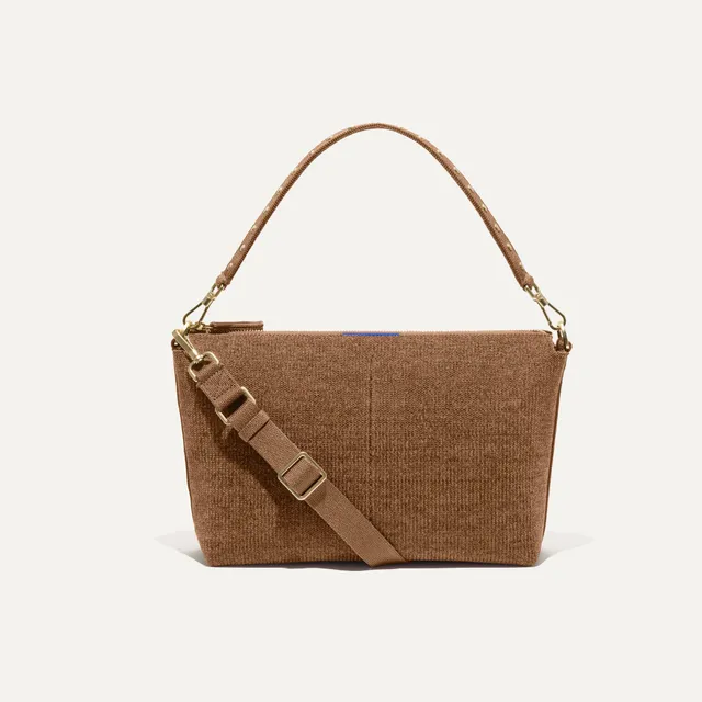 Rothy's The Daily Crossbody borsa a tracolla ReVelvet Cinnamon