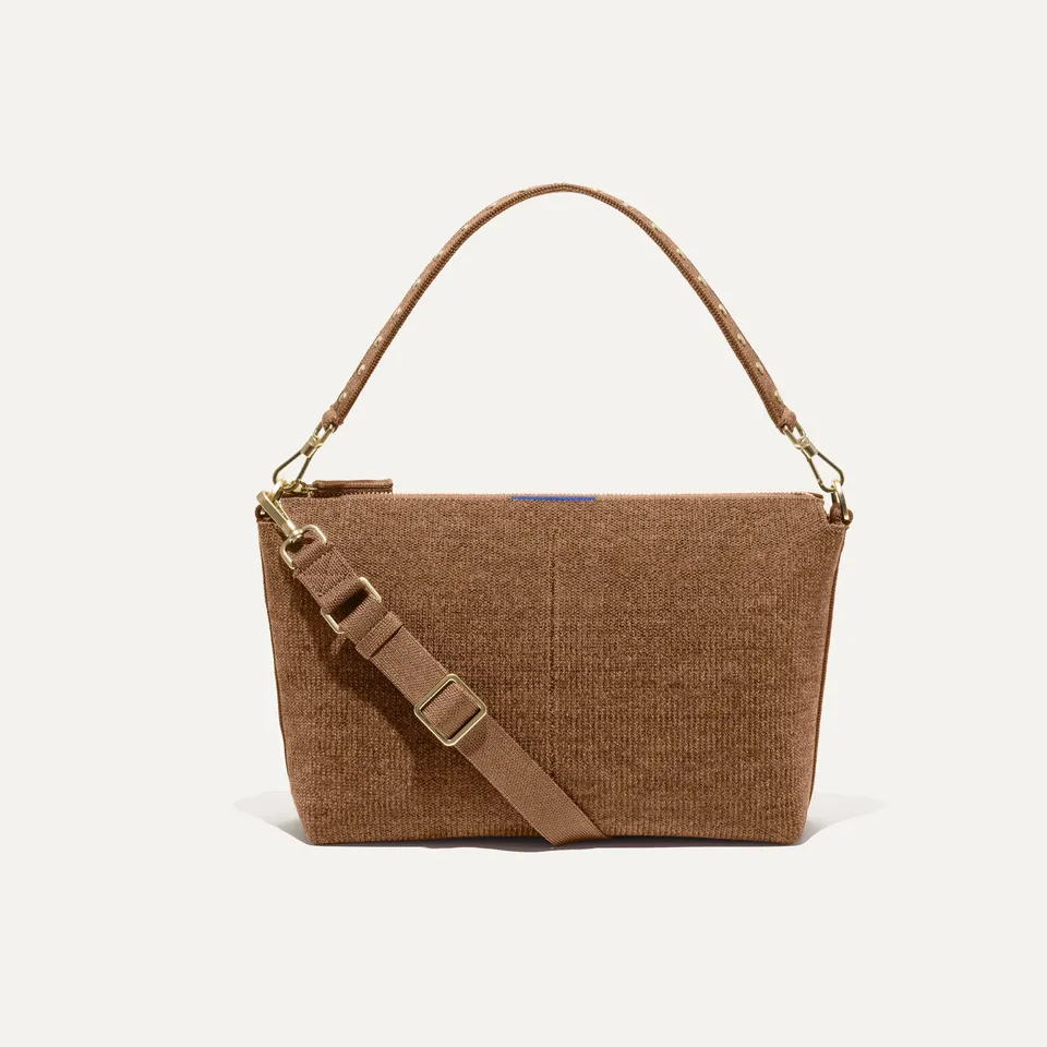 Rothy's The Daily Crossbody borsa a tracolla ReVelvet Cinnamon