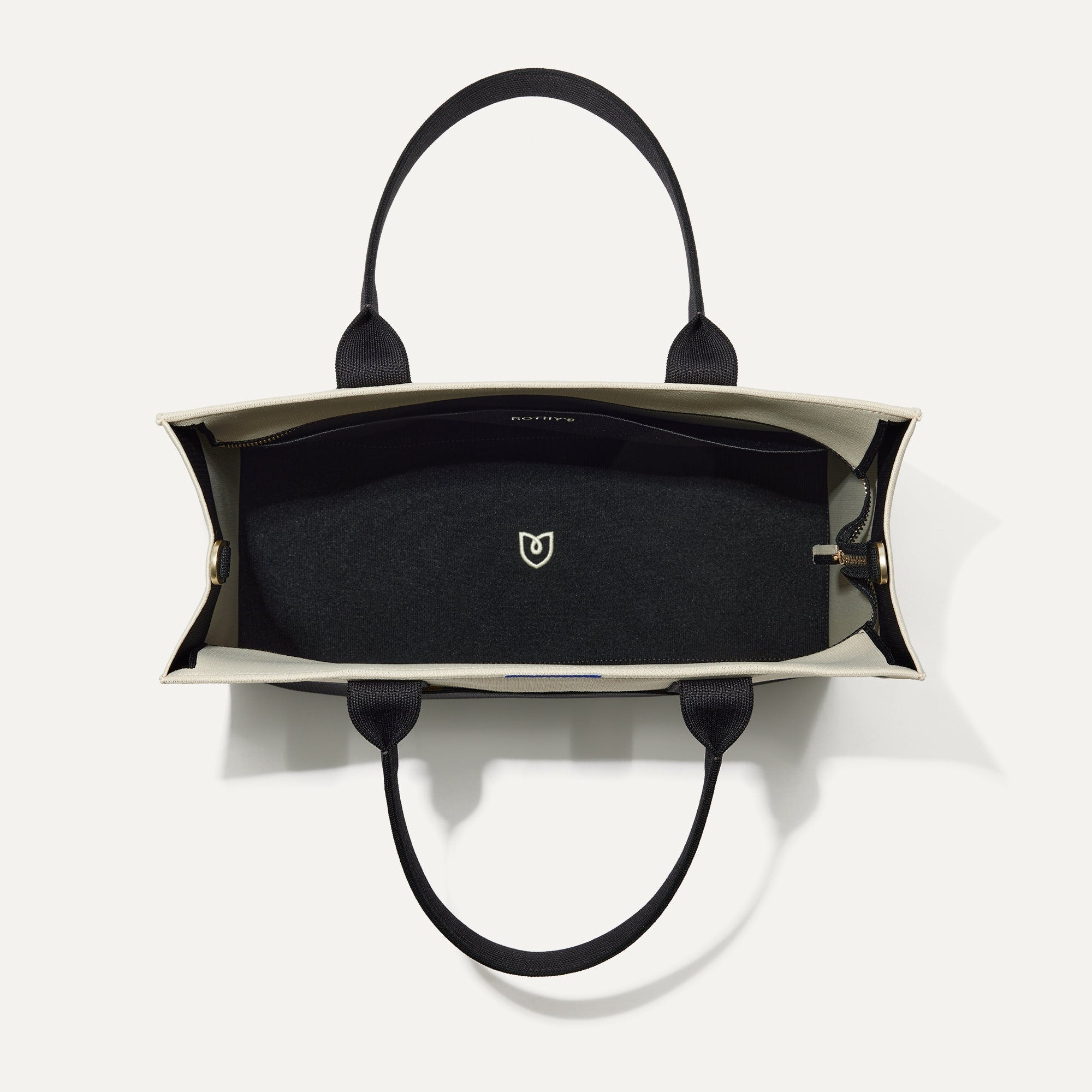 Rothy's Classic Tote tote bag Luna nera avorio