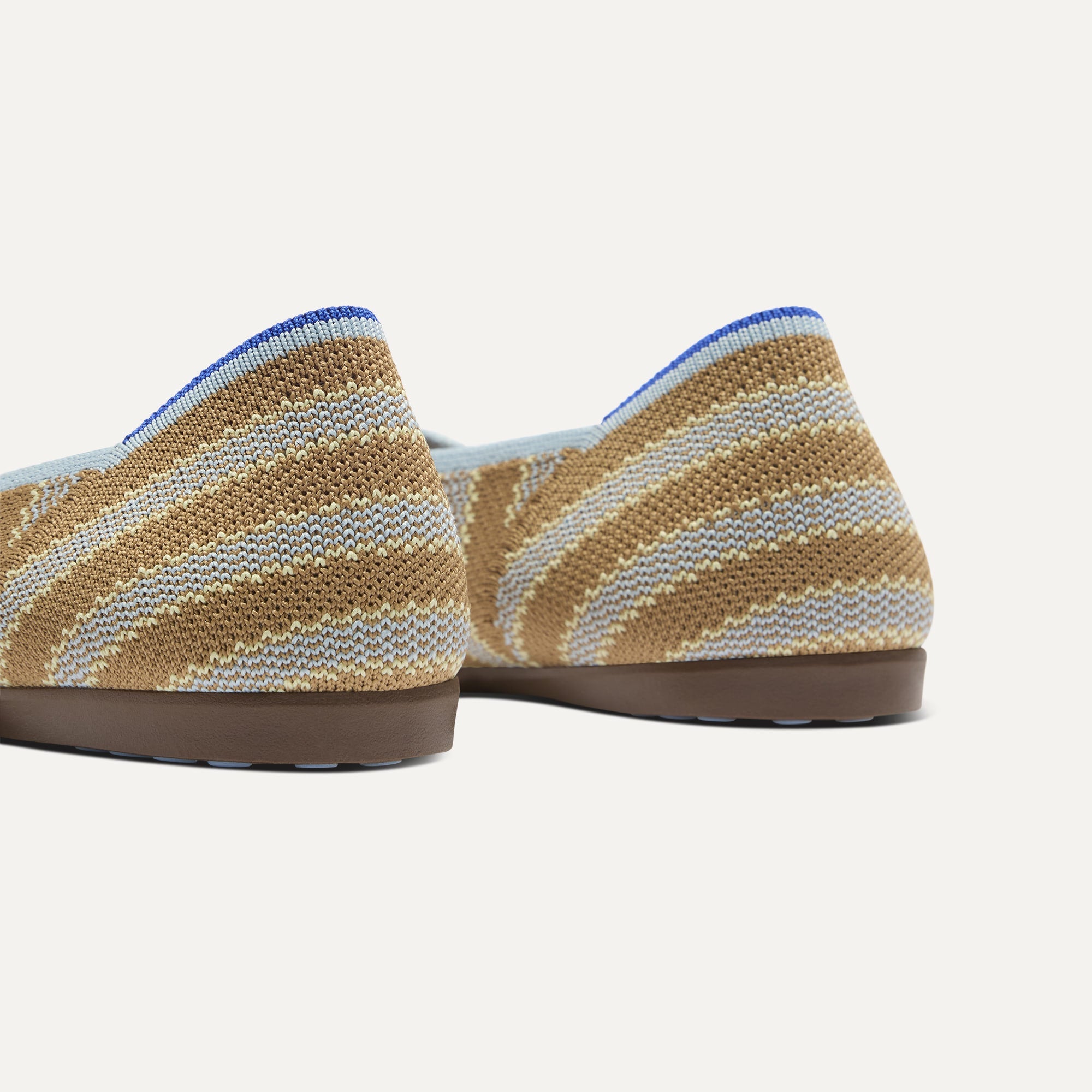 Rothy's The Daily Flat ballerine Terra Stripe righe knit