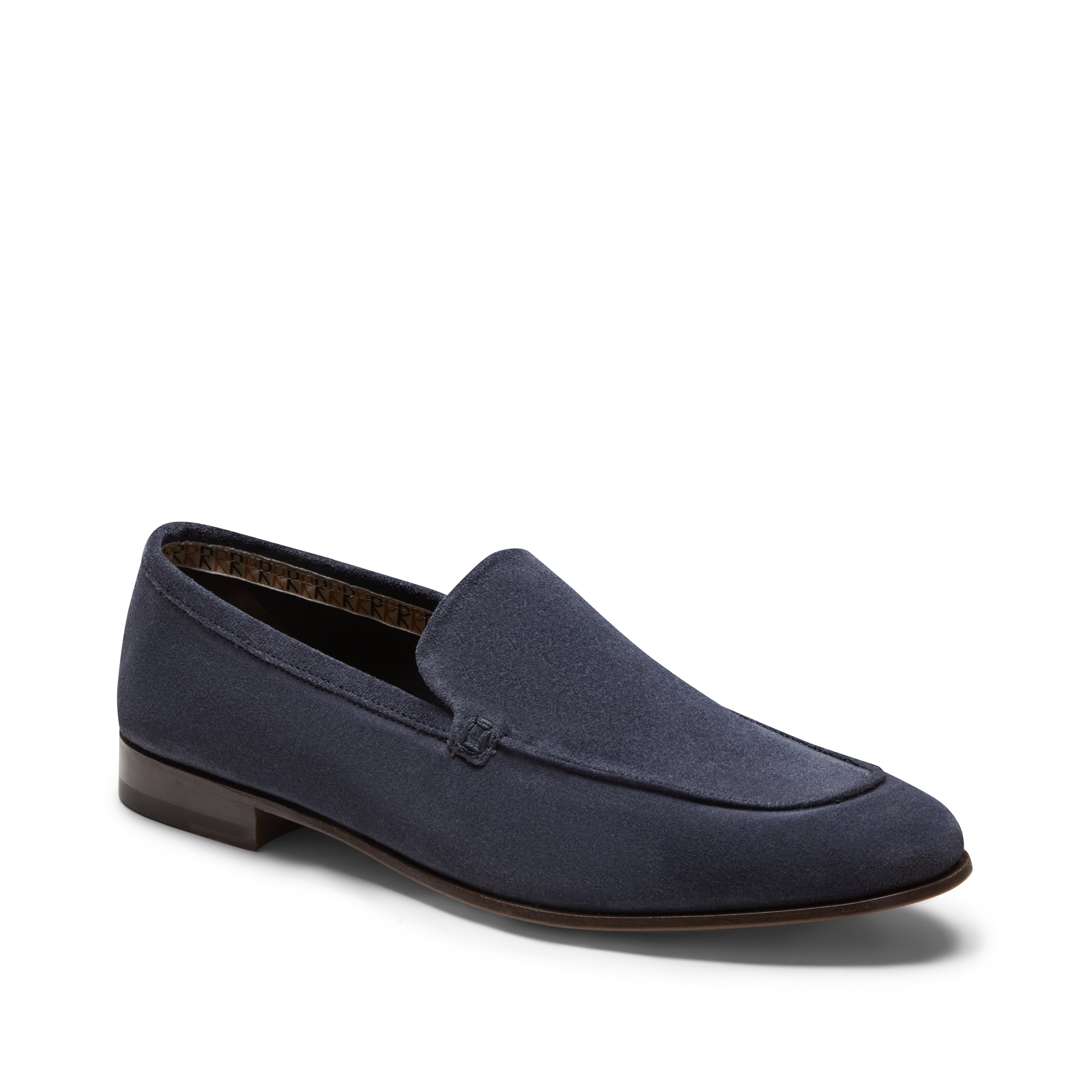 F.lli Rossetti Estate Mocassino Uomo Suede Navy 51827