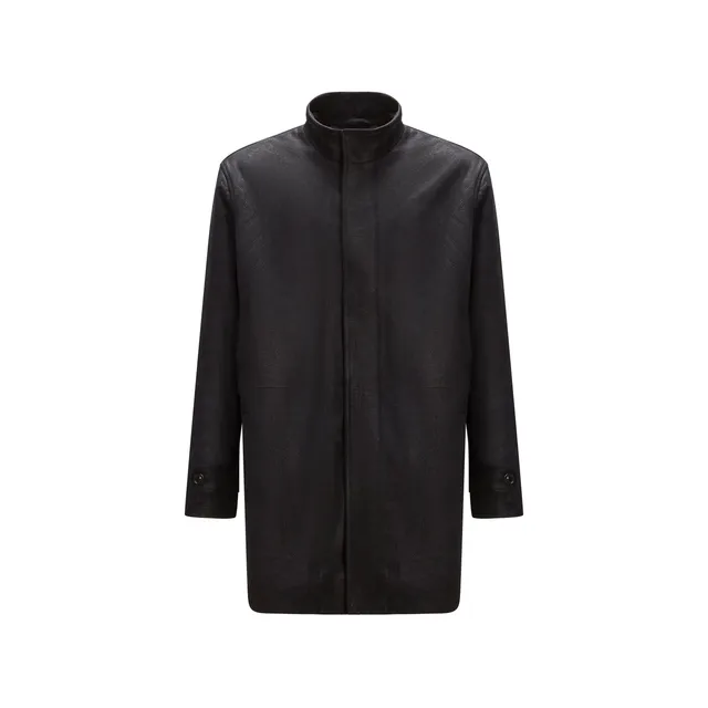 F.lli Rossetti 99803 Cappotto Uomo Marine Scamosciato