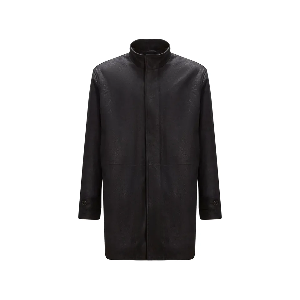 F.lli Rossetti 99803 Cappotto Uomo Marine Scamosciato