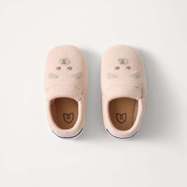Rothy's Baby Moc scarpine Blush Teddy morbide 0-6 mesi
