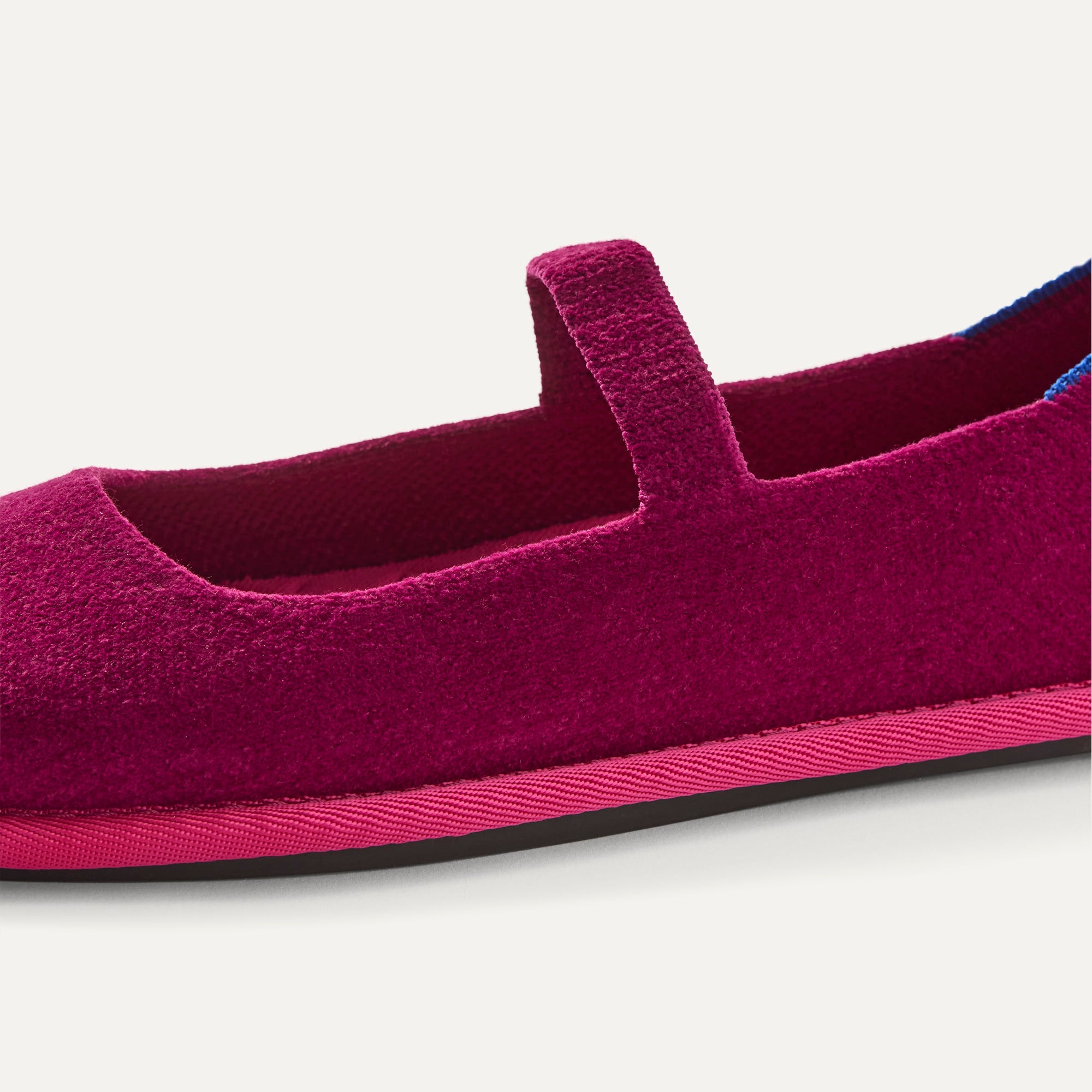 Rothy's The Cruiser Mary Jane ballerine viola Berry Pop