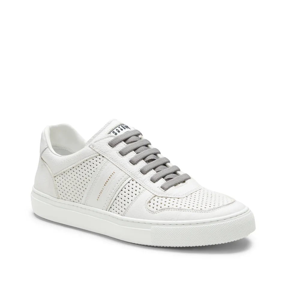 F.lli Rossetti 47399 sneakers bianche pelle traforata