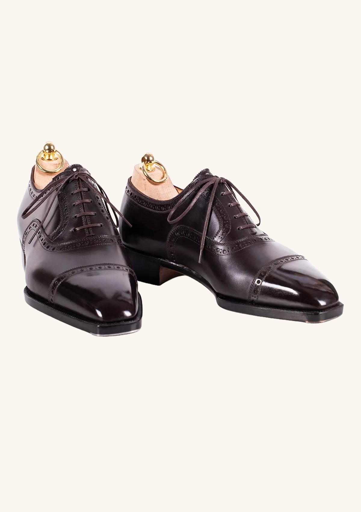 Stefano Bemer Oxfords T6622 Francesine Pelle Marrone Brogue