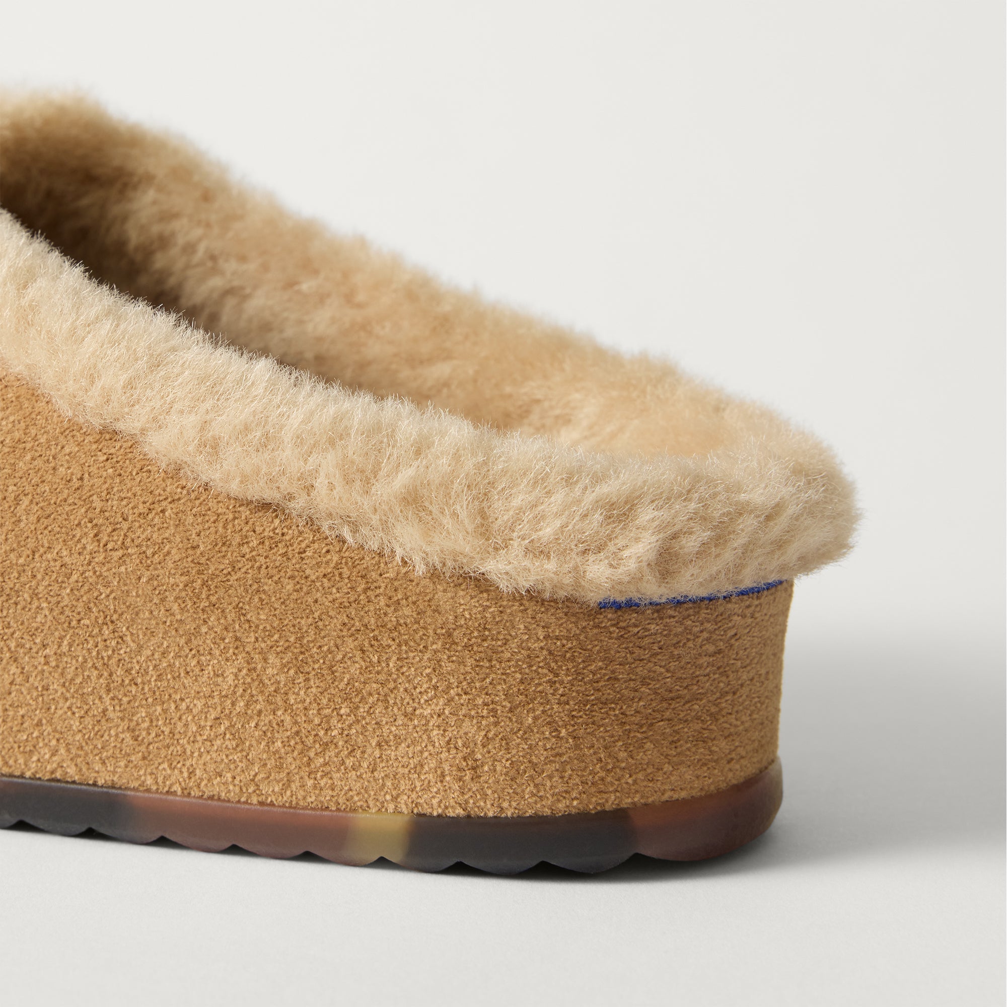 Rothy's The Après Clog Zoccoli ReVelvet Pecan foderati