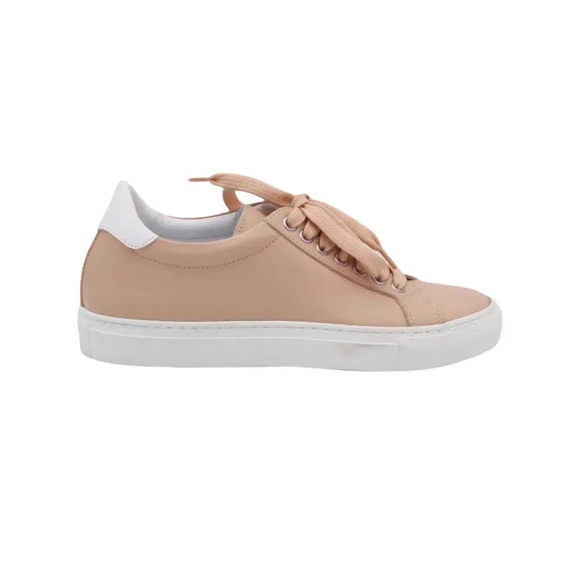 Sandro Barbera & Figli VA9 Basic Sneakers Donna bianconude pelle