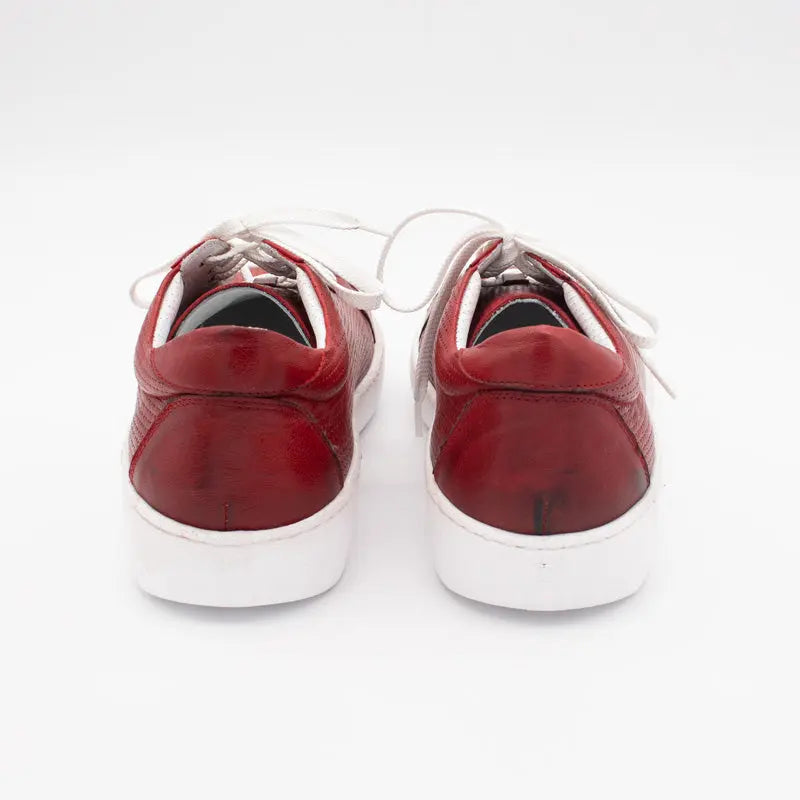 Sandro Barbera Stringate HEVO Red sneaker rosso suola riciclata