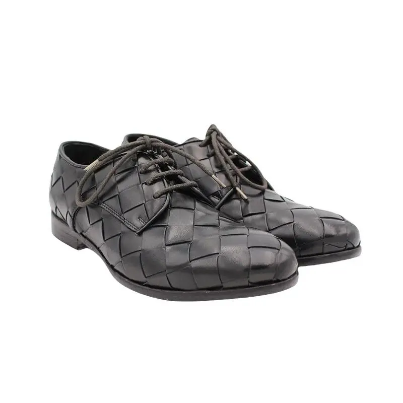 Sandro Barbera 477/7 stringate uomo derby pelle nero