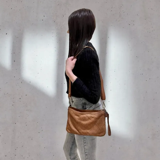 Sandro Barbera & Figli BAV 047 Cuoio borsa donna pelle cuoio