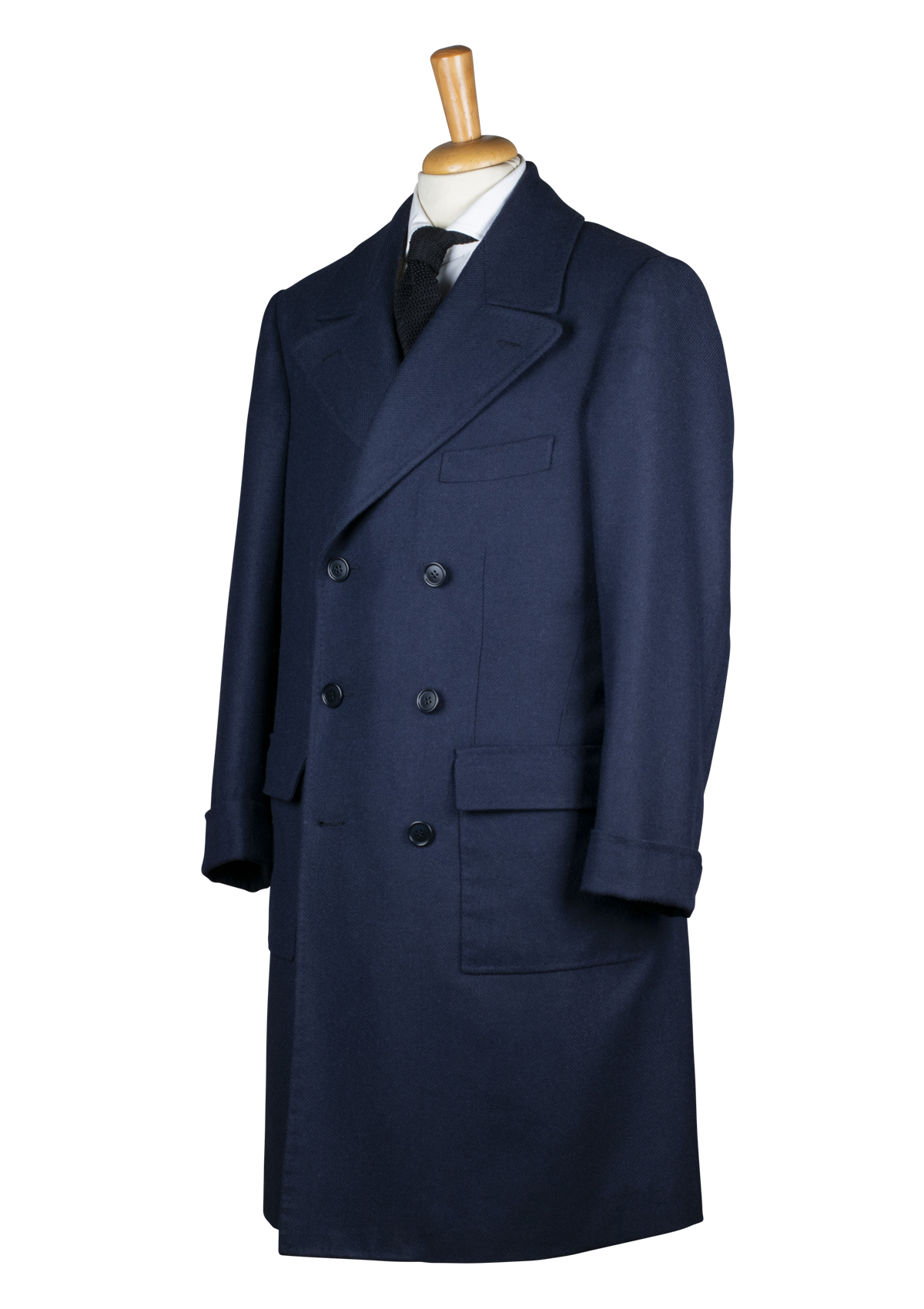 Stefano Bemer Overcoats SV4007 cappotto lana blu 50