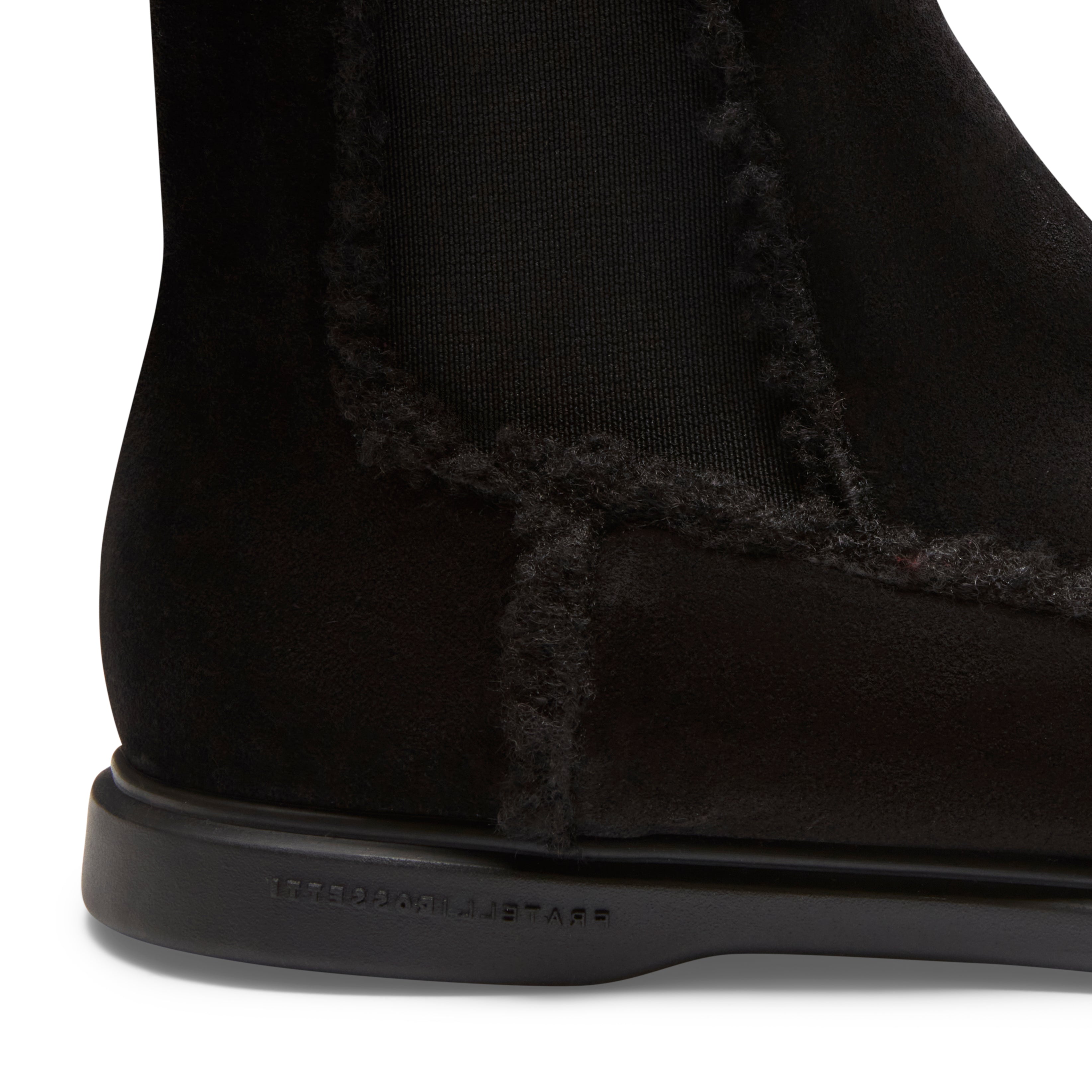 F.lli Rossetti Chelsea 67939 stivaletto donna suede nero