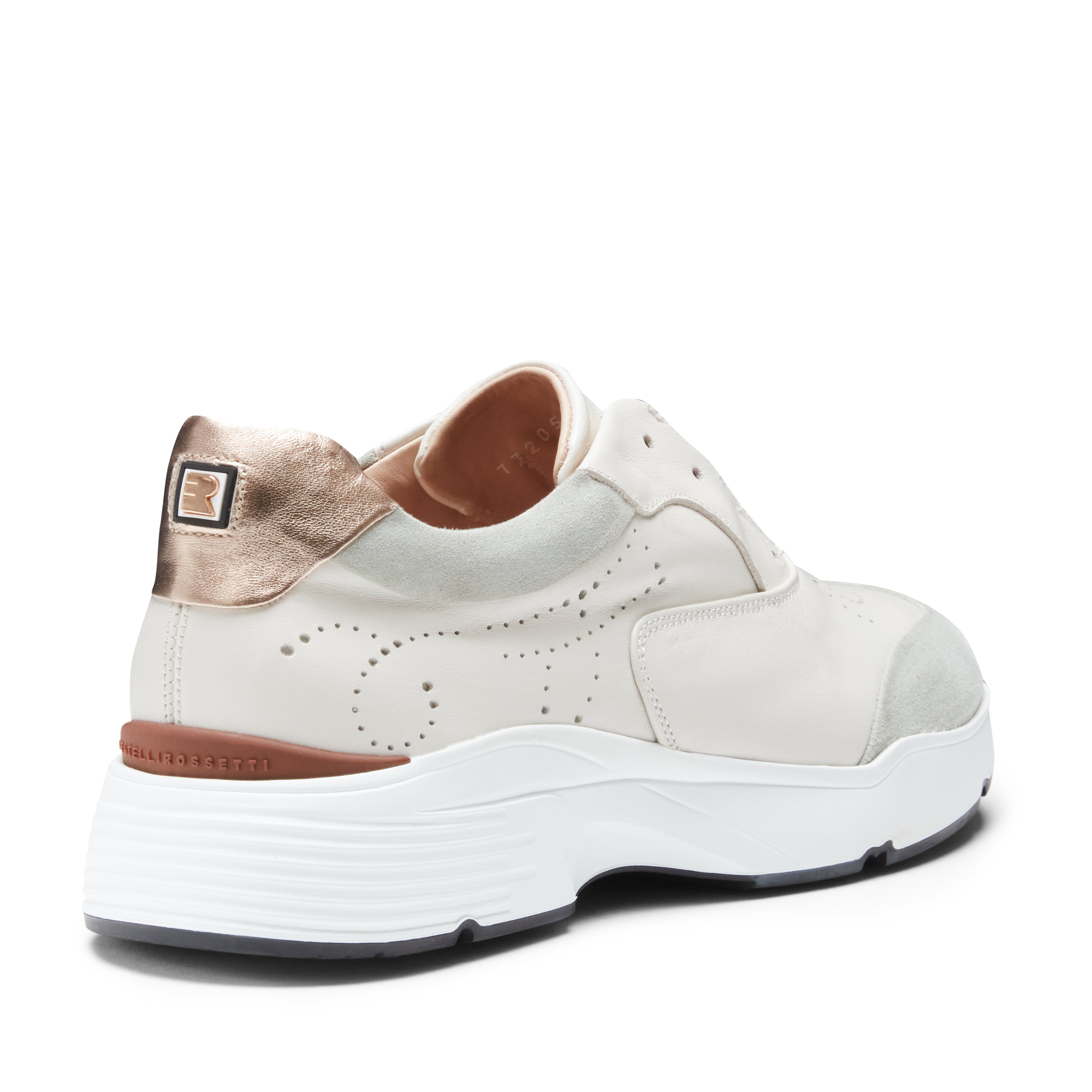 F.lli Rossetti 77205 sneaker donna pelle latte