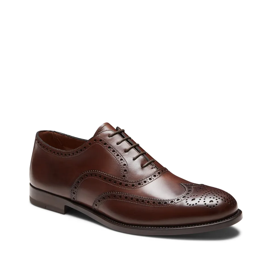 F.lli Rossetti Francesina 15194 brogue cognac pelle