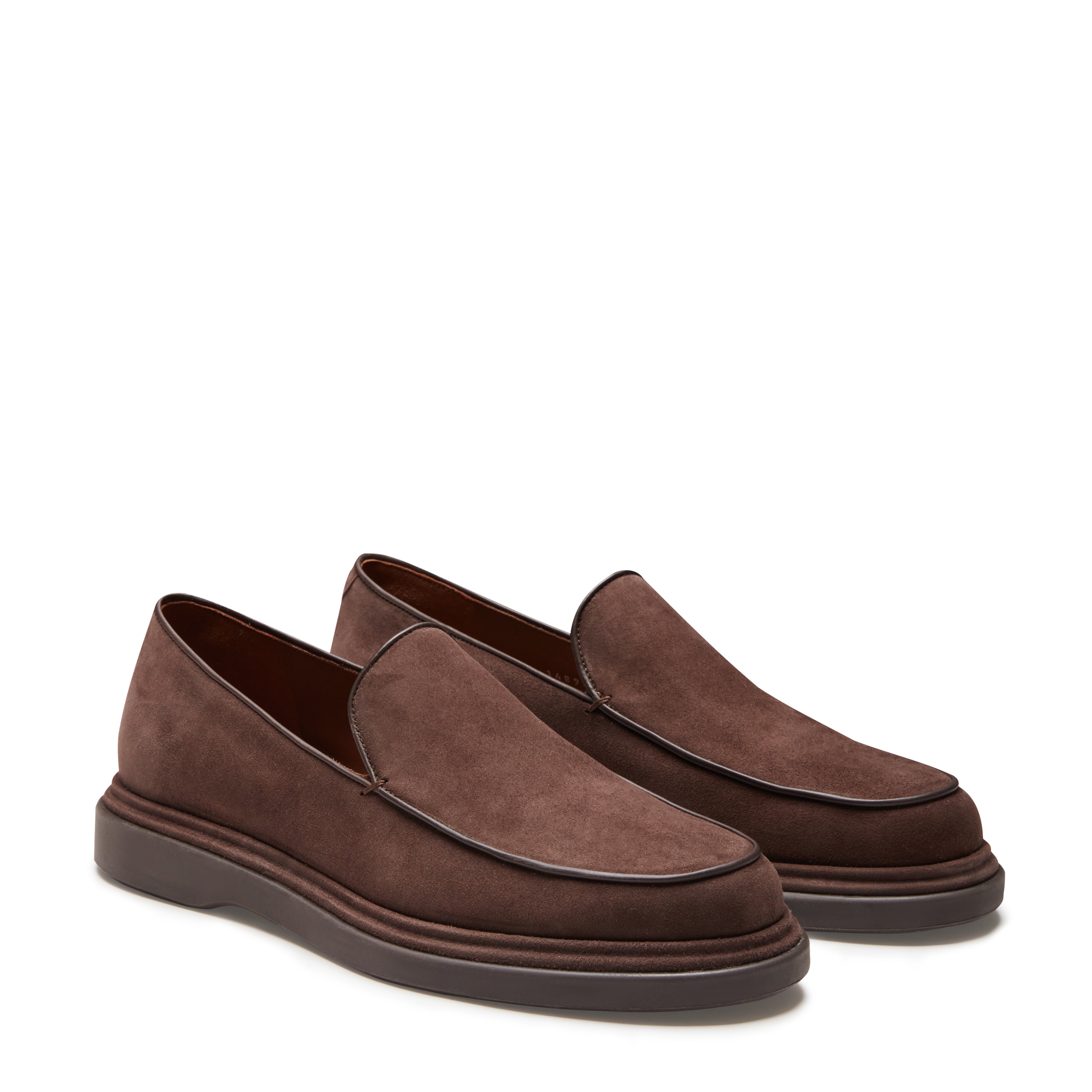 F.lli Rossetti 14894 mocassino uomo ebano suede