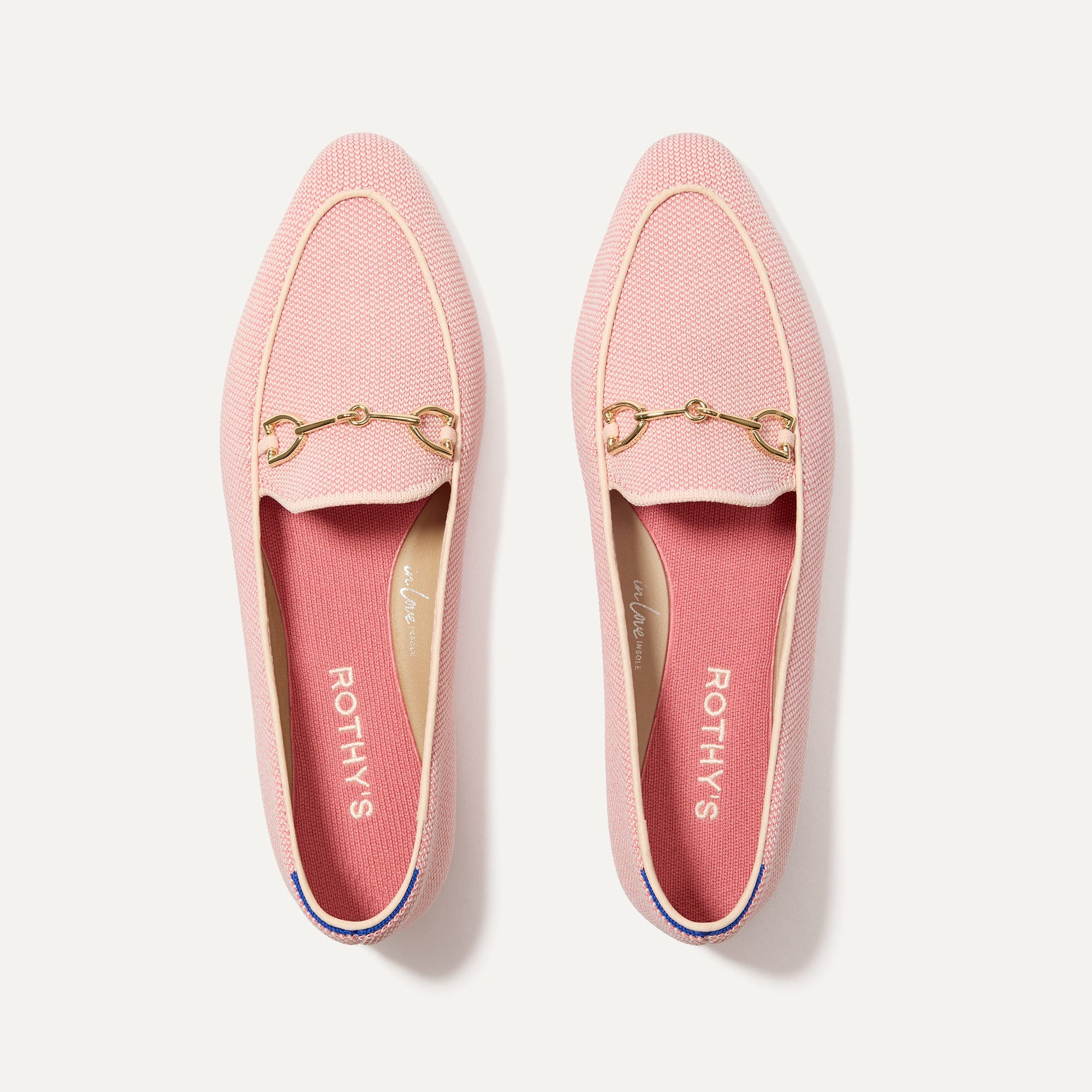 Rothy's Double Bit Loafer mocassini Blue Bird morsetto
