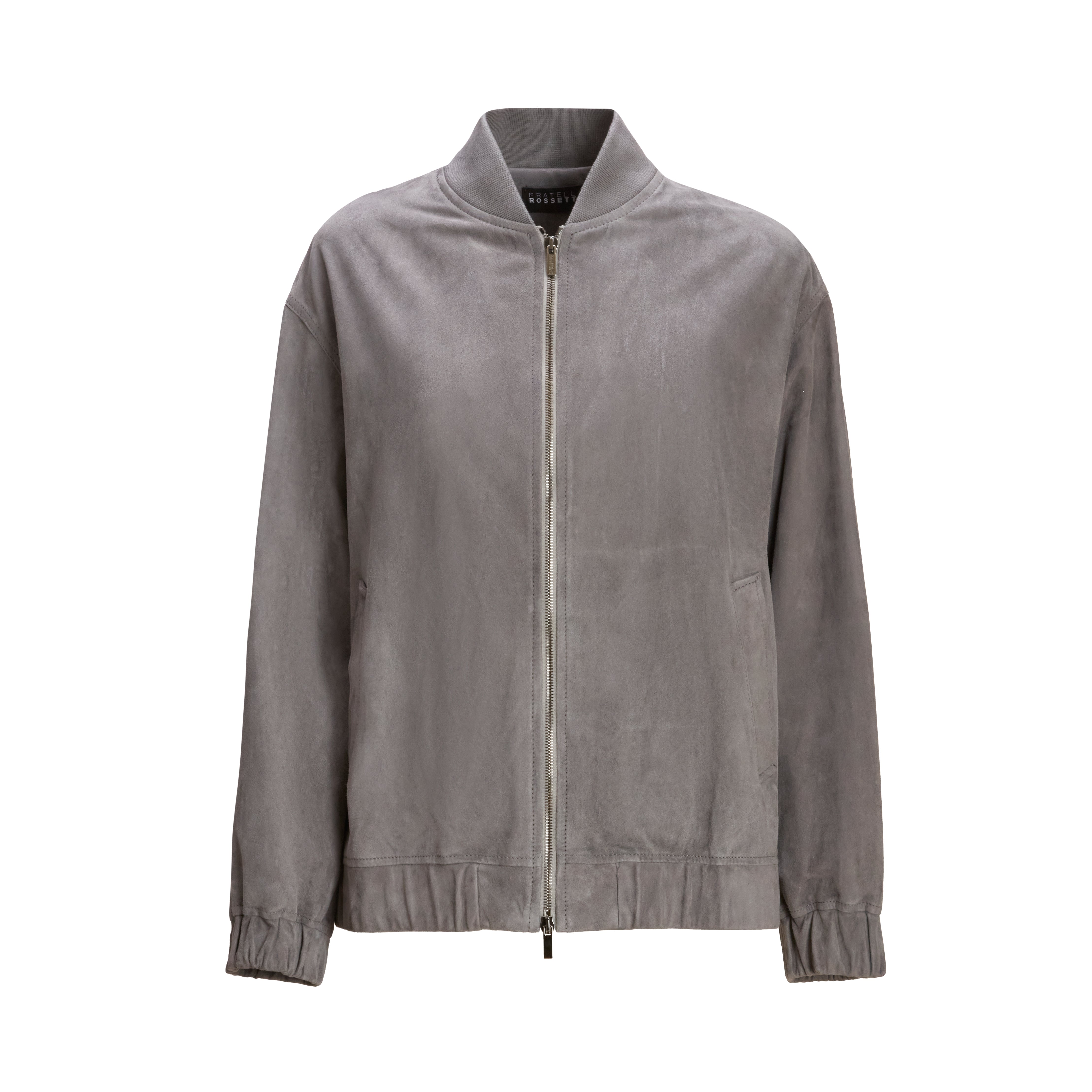 F.lli Rossetti Outerwear Woman 98405 Giubbino Grigio Suede