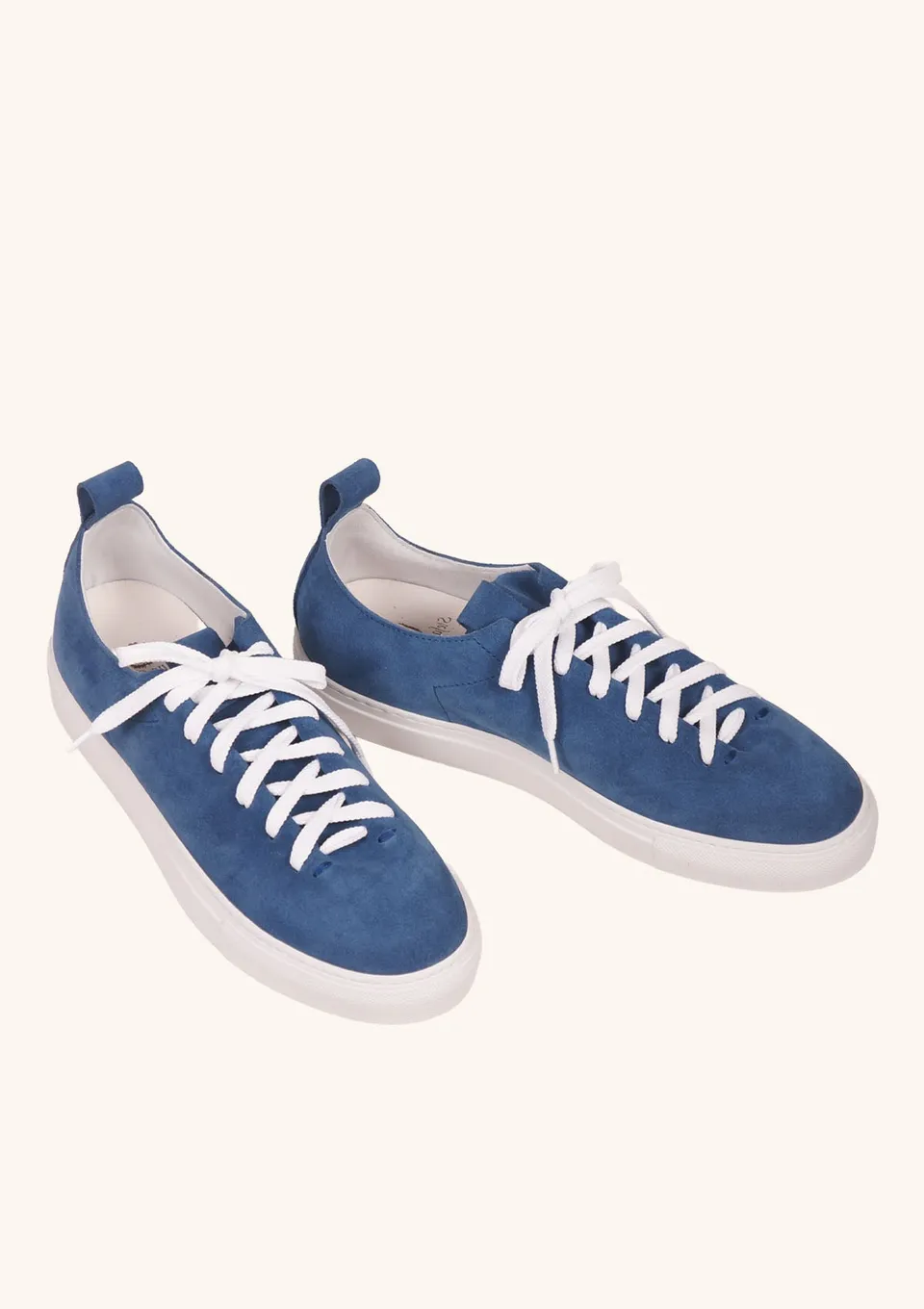 Stefano Bemer Sneakers Modello2025 sneakers camoscio blu marine