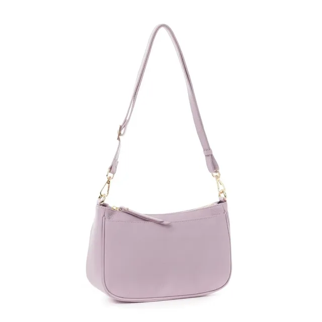 Sandro Barbera C14 borsa donna lilac pelle 25x15 cm