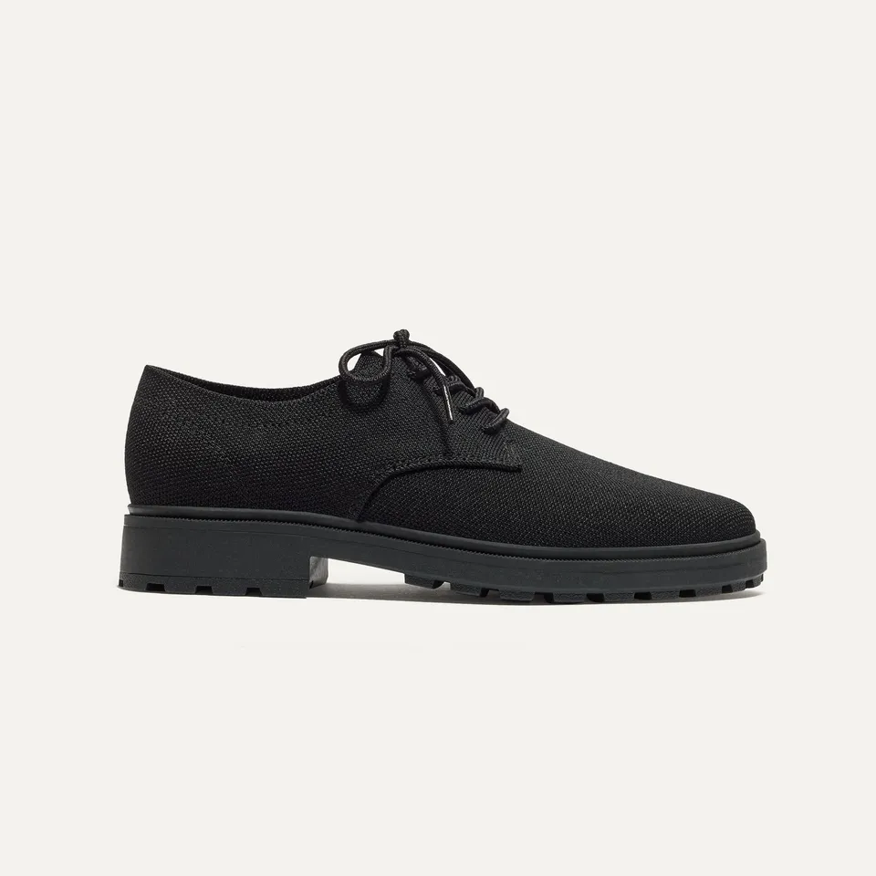 Rothy's Lug Oxford mocassini Black suola spessa