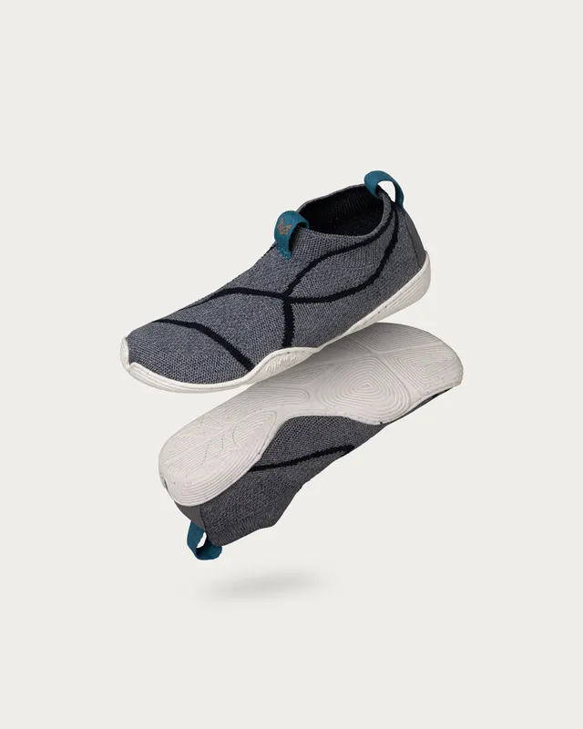 Wildling Shoes Rosci scarpe bambini grigie senza lacci