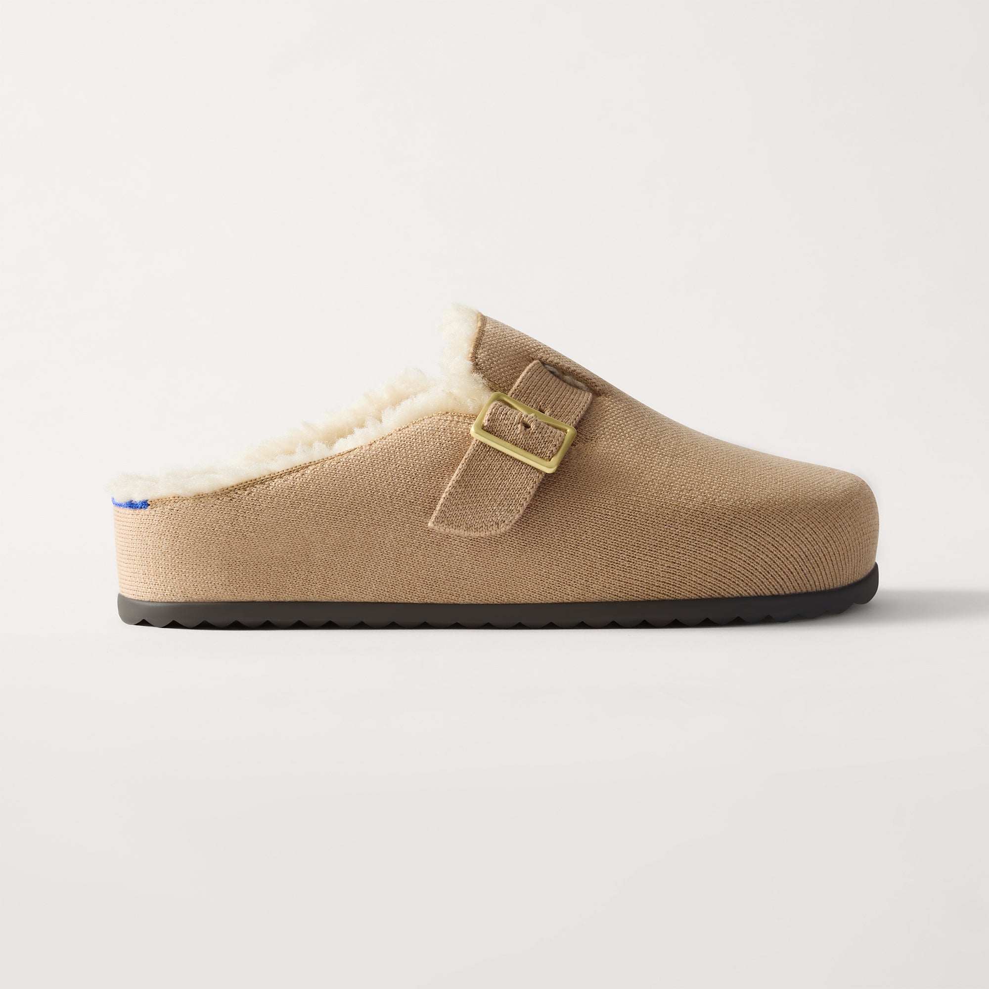 Rothy's The Teddy Buckle Clog zoccoli donna Honey lana merino