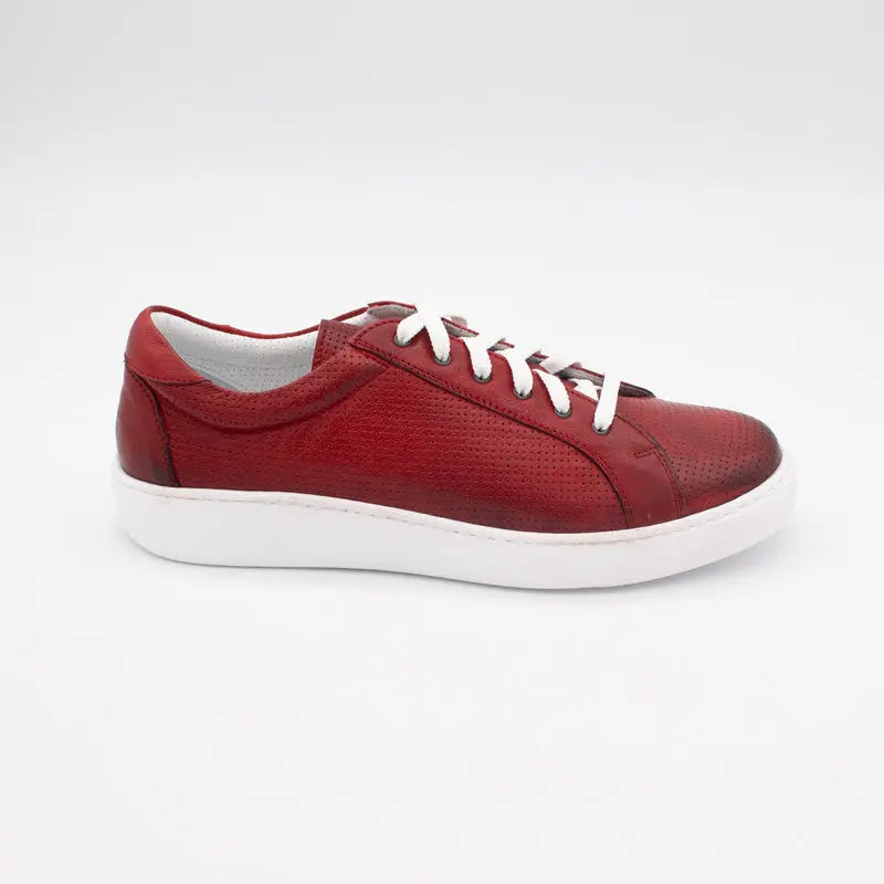 Sandro Barbera Stringate HEVO Red sneaker rosso suola riciclata
