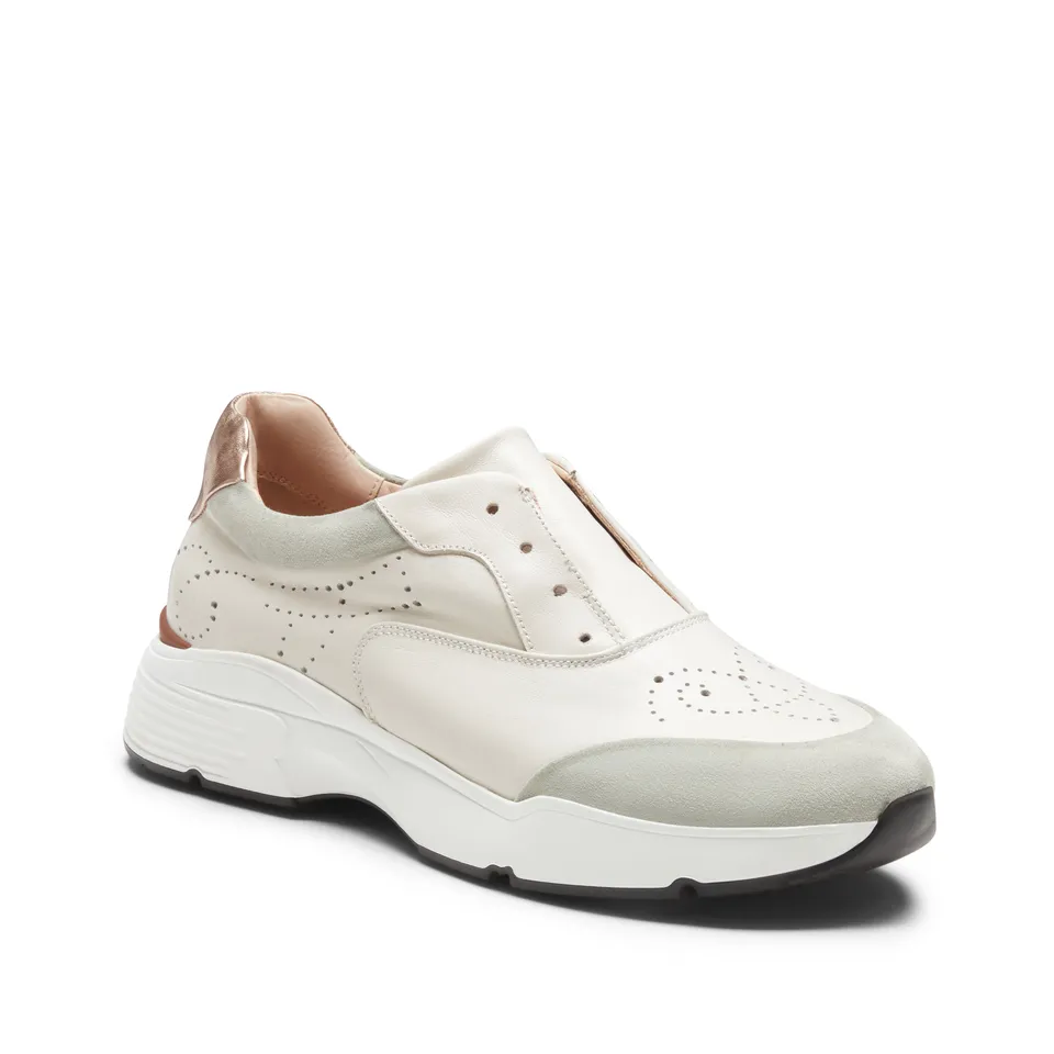 F.lli Rossetti 77205 sneaker donna pelle latte